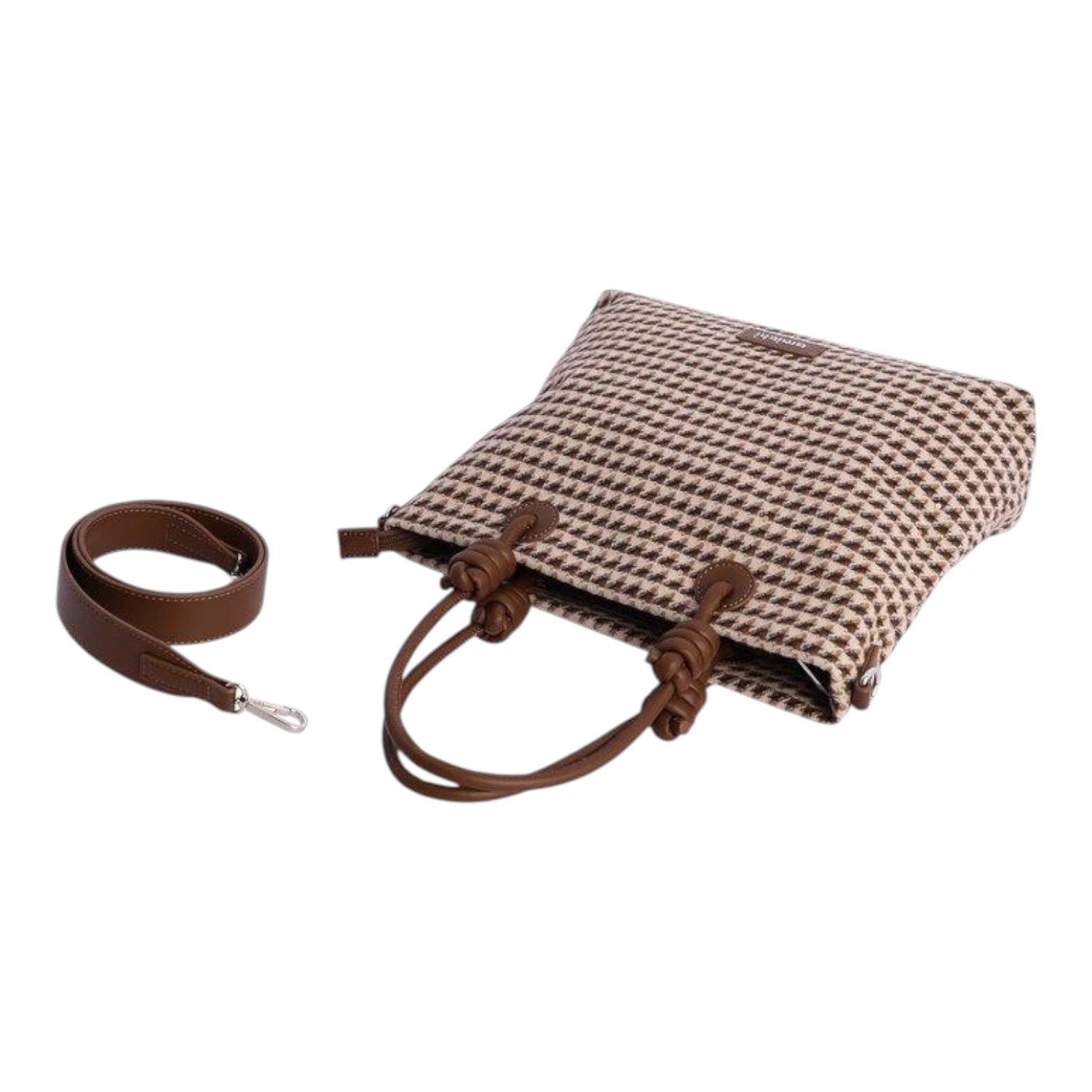 Bolso de hombro Amichi Beat Marrón - KimondoShop
