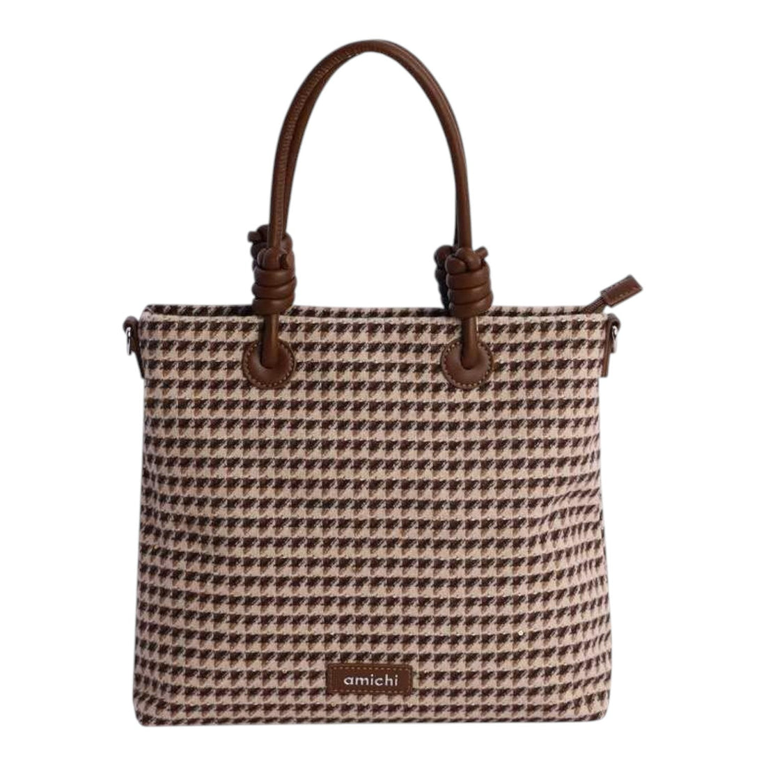 Bolso de hombro Amichi Beat Marrón - KimondoShop
