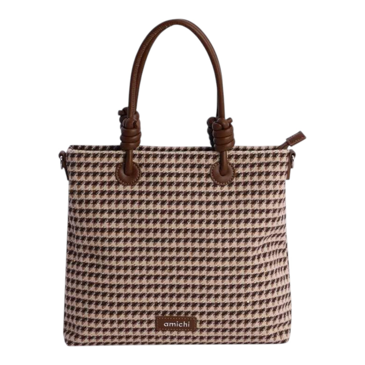 Bolso de hombro Amichi Beat Marrón - KimondoShop
