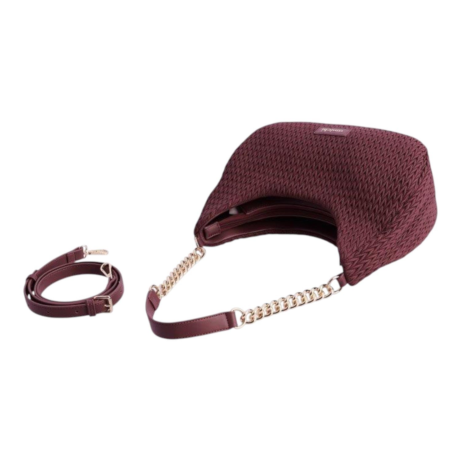 Bolso de hombro Amichi Luxe Burdeos - KimondoShop
