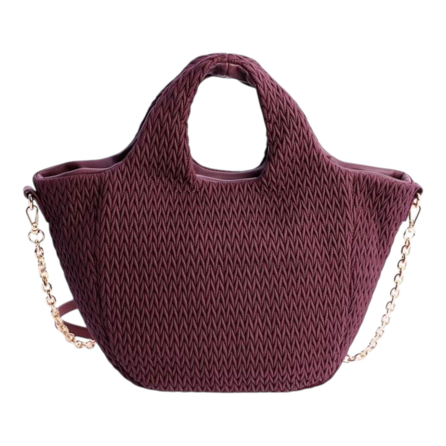 Bolso de mano Amichi Luxe Burdeos - KimondoShop