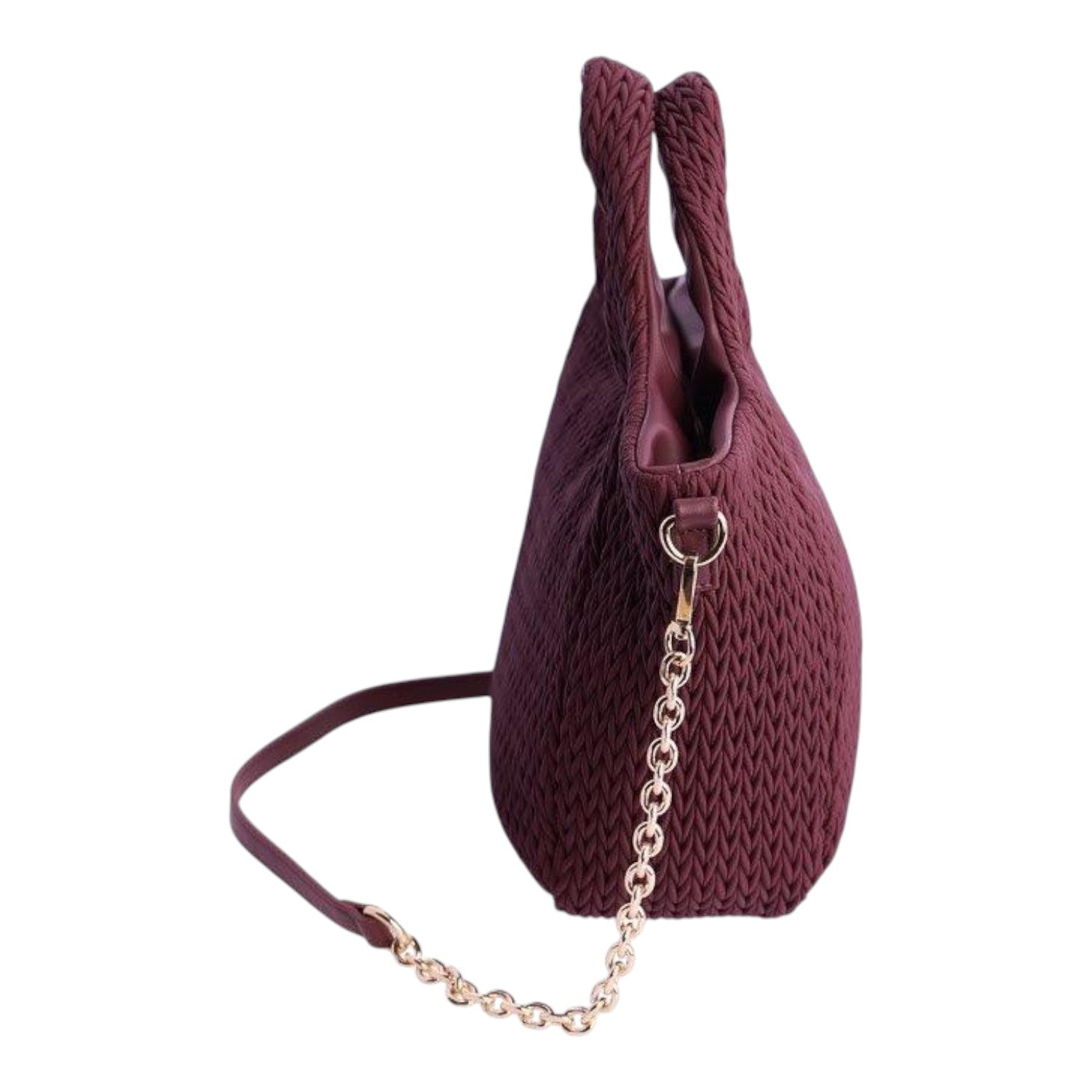 Bolso de mano Amichi Luxe Burdeos - KimondoShop