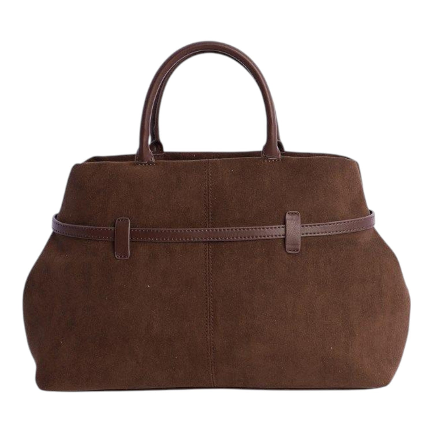Bolso de mano Amichi Seda Marrón - KimondoShop