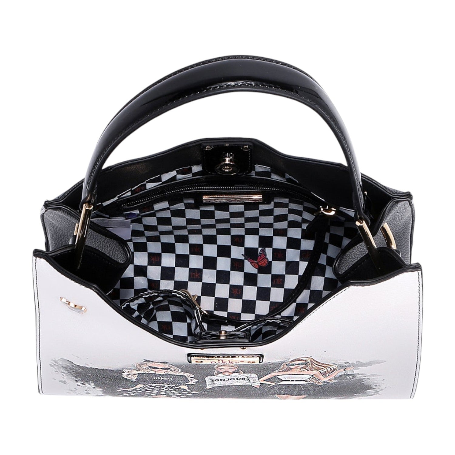 Bolso de mano con clutch Nikky Trio - KimondoShop