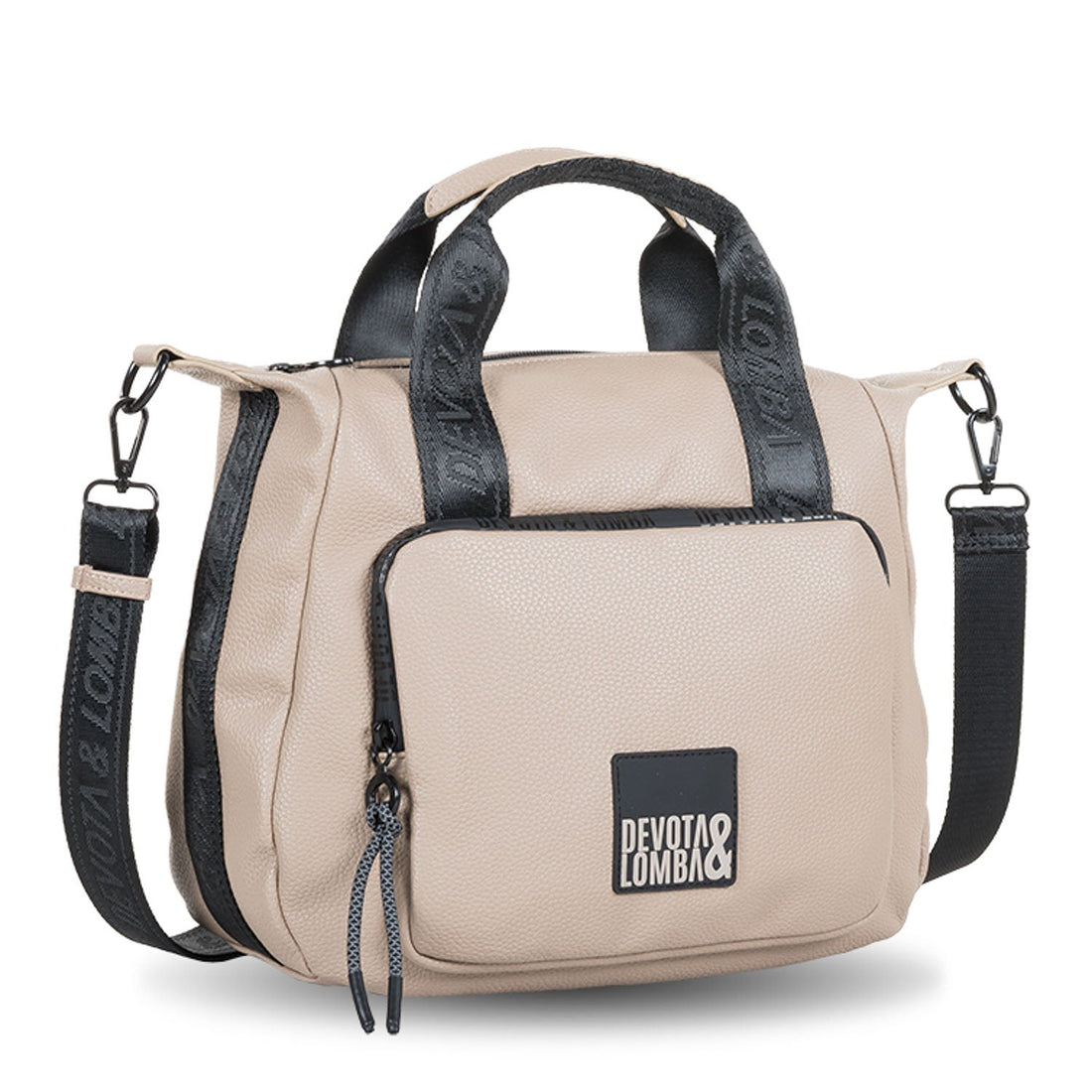 Bolso de mano Devota & Lomba Complex Taupe - KimondoShop