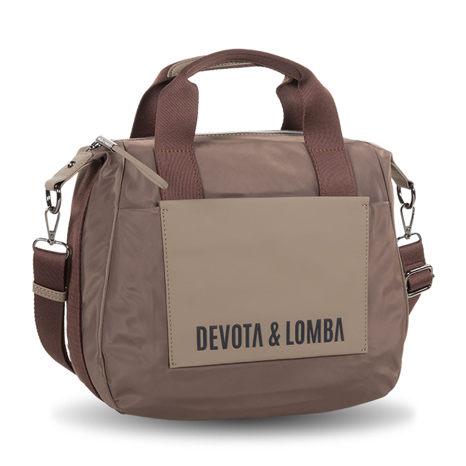 Bolso de mano Devota & Lomba Viber Taupe - KimondoShop