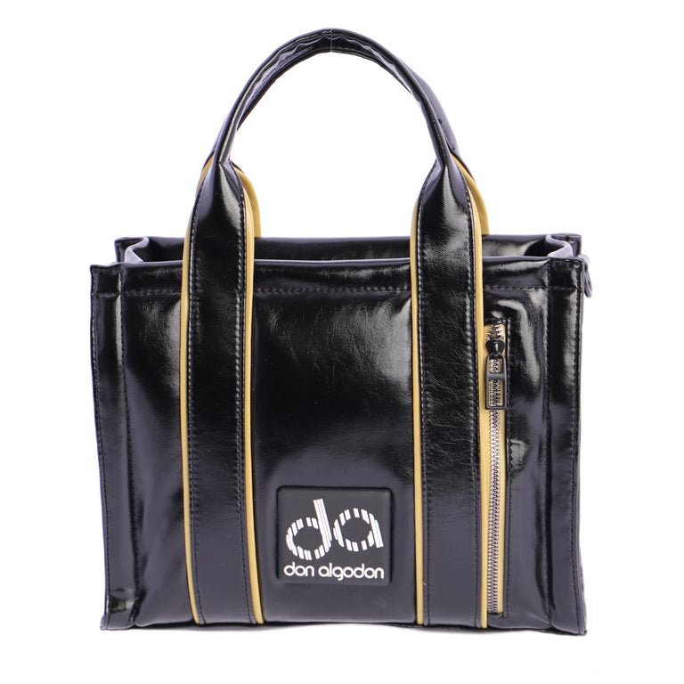 Bolso de mano Don Algodon Aspen Negro - KimondoShop