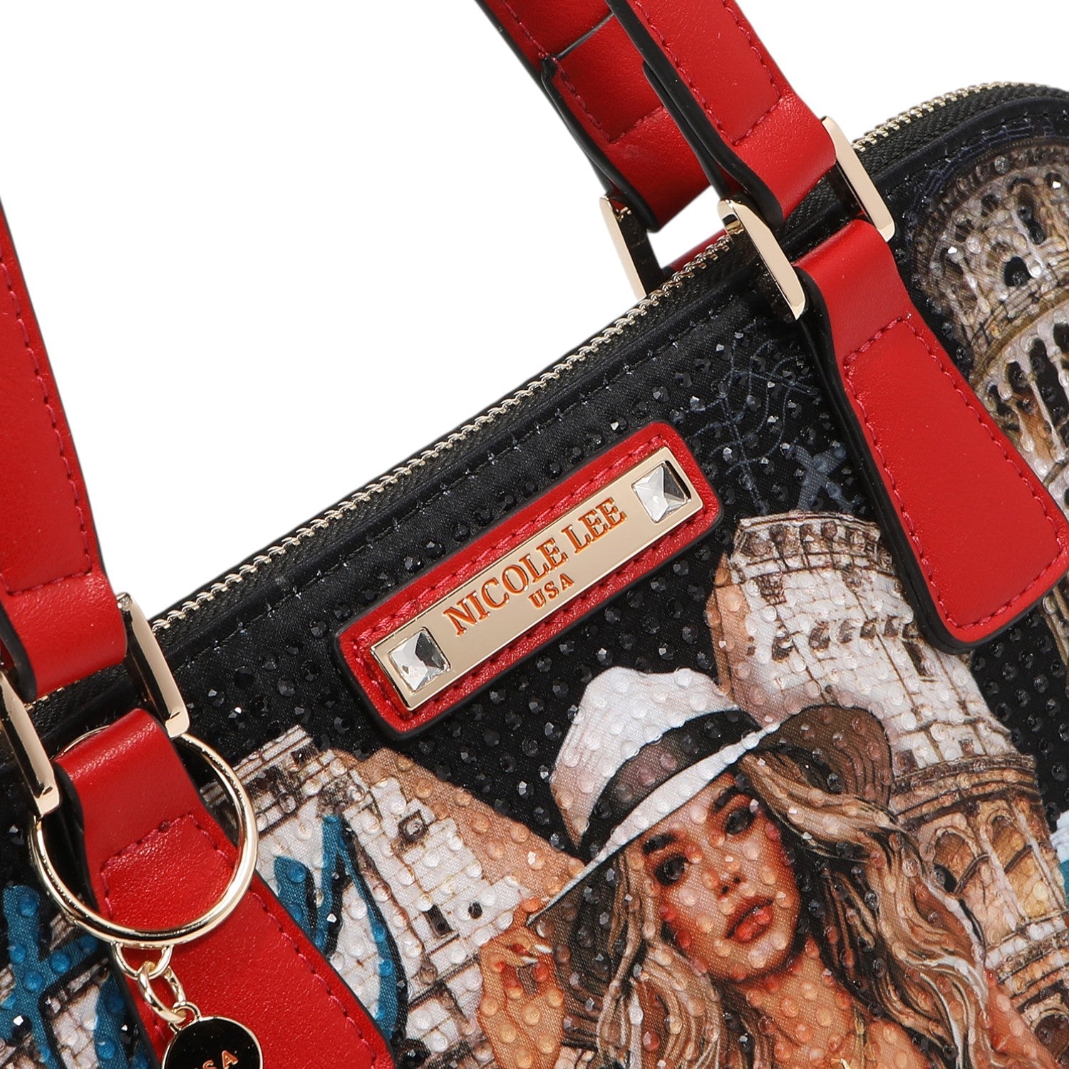 Bolso de mano Nicole Lee Martha Travels Italy - KimondoShop