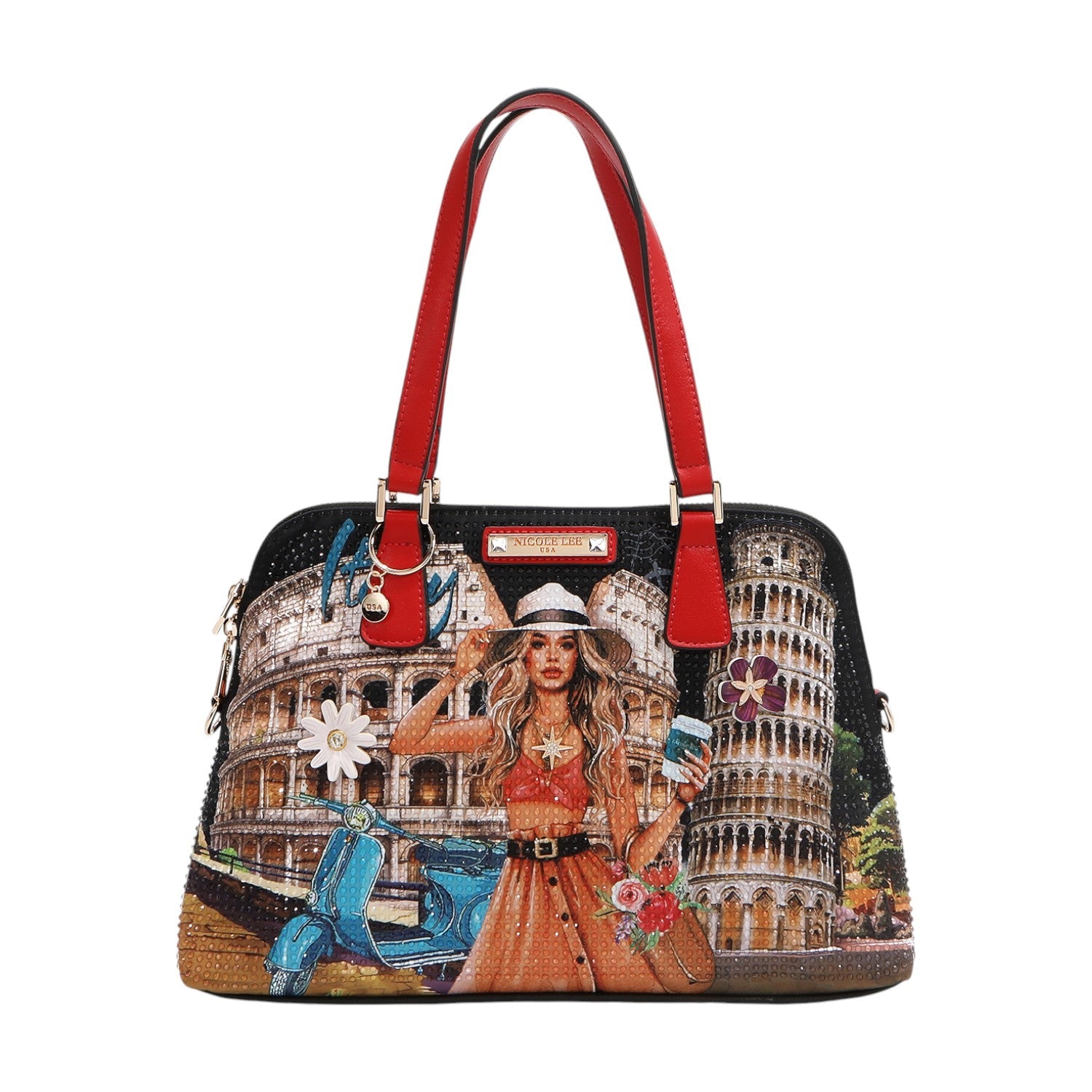 Bolso de mano Nicole Lee Martha Travels Italy - KimondoShop