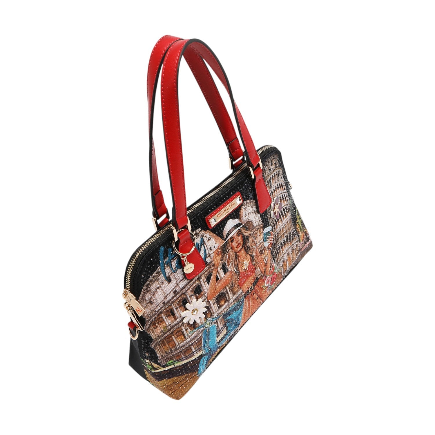 Bolso de mano Nicole Lee Martha Travels Italy - KimondoShop