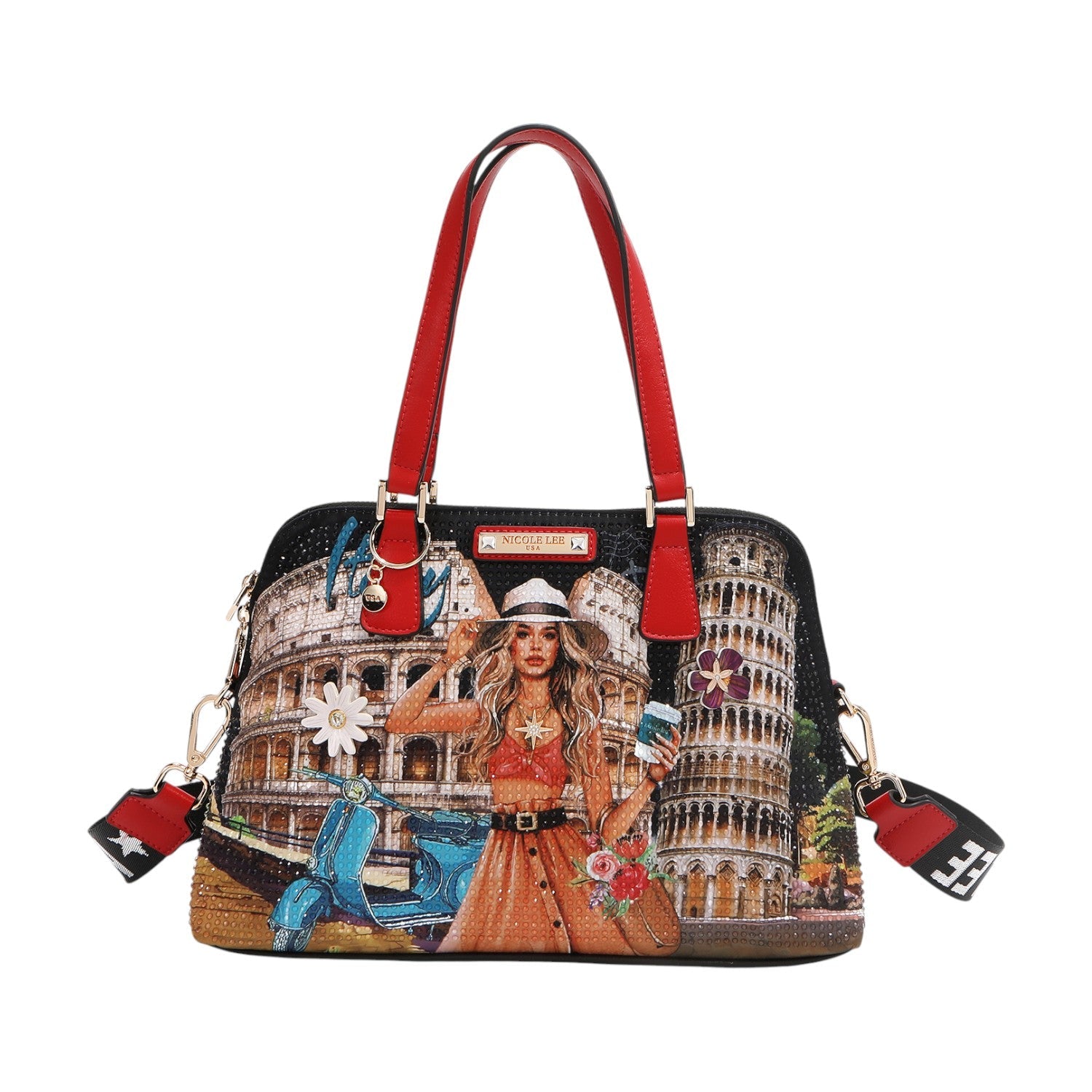 Bolso de mano Nicole Lee Martha Travels Italy - KimondoShop