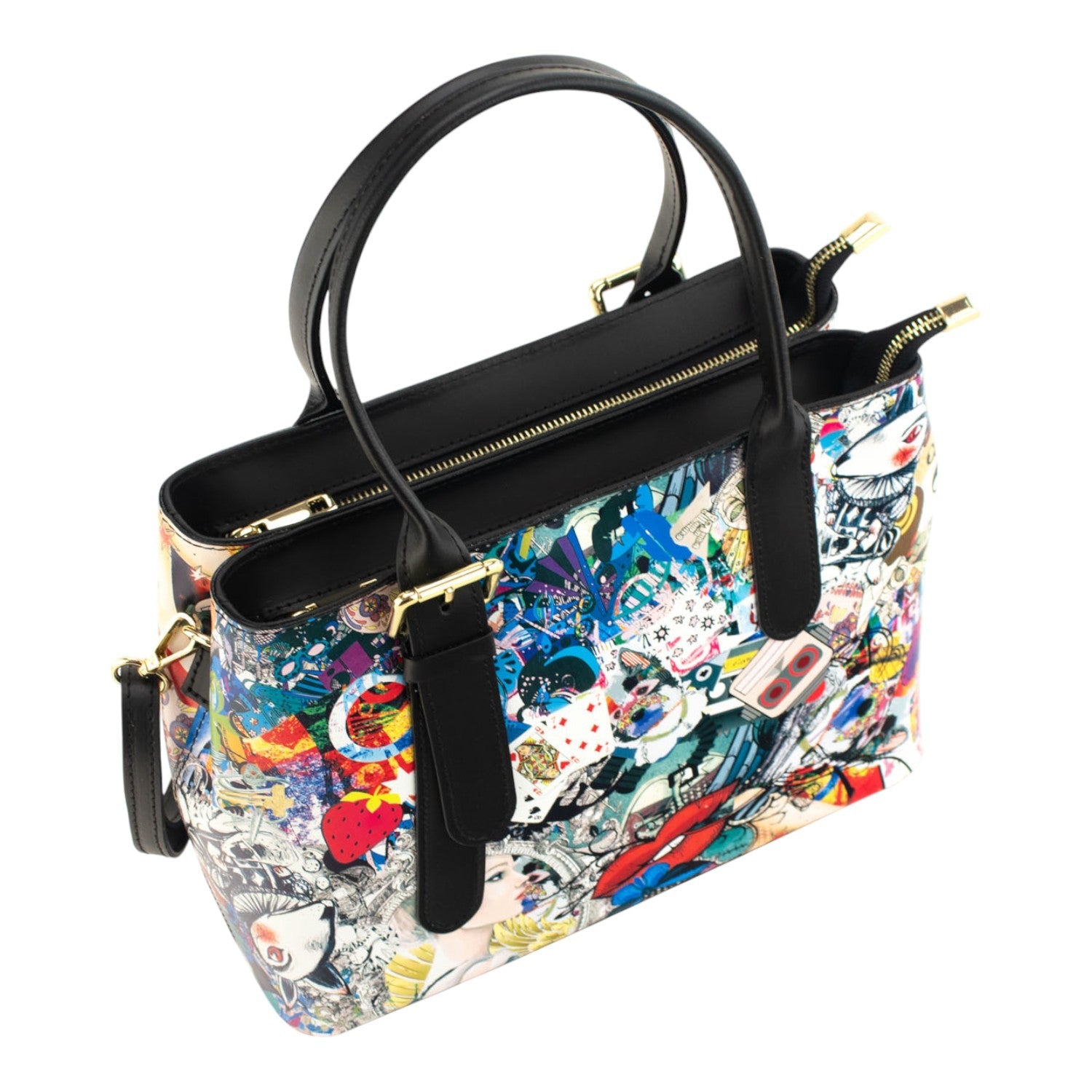 Bolso de mano Piel Pregato Serena Alicia - KimondoShop