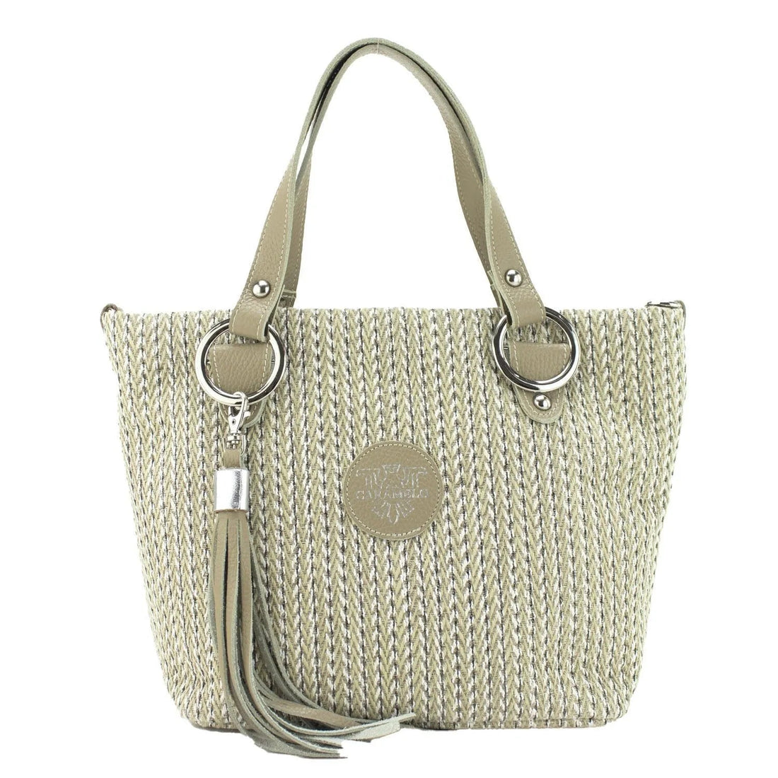 Bolso de mano tote Caramelo Helia - KimondoShop