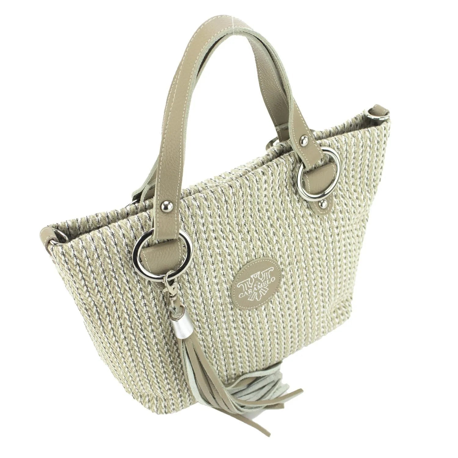 Bolso de mano tote Caramelo Helia - KimondoShop