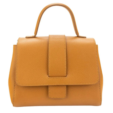 Bolso de Piel Pregato Allegria Camel - KimondoShop