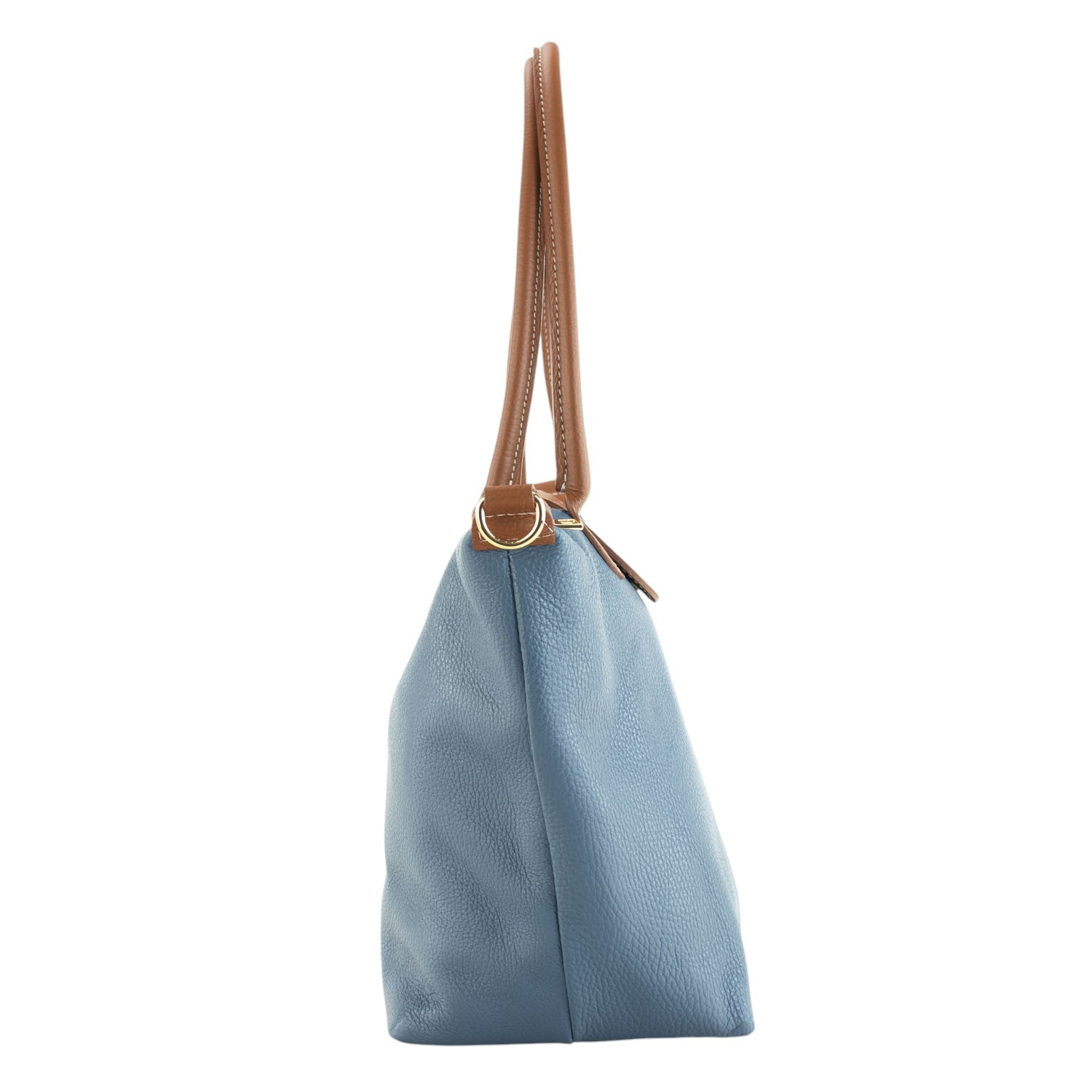 Bolso de Piel Pregato Allure Azul jeans - KimondoShop