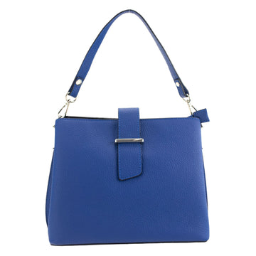 Bolso de Piel Pregato Eterea Azul - KimondoShop