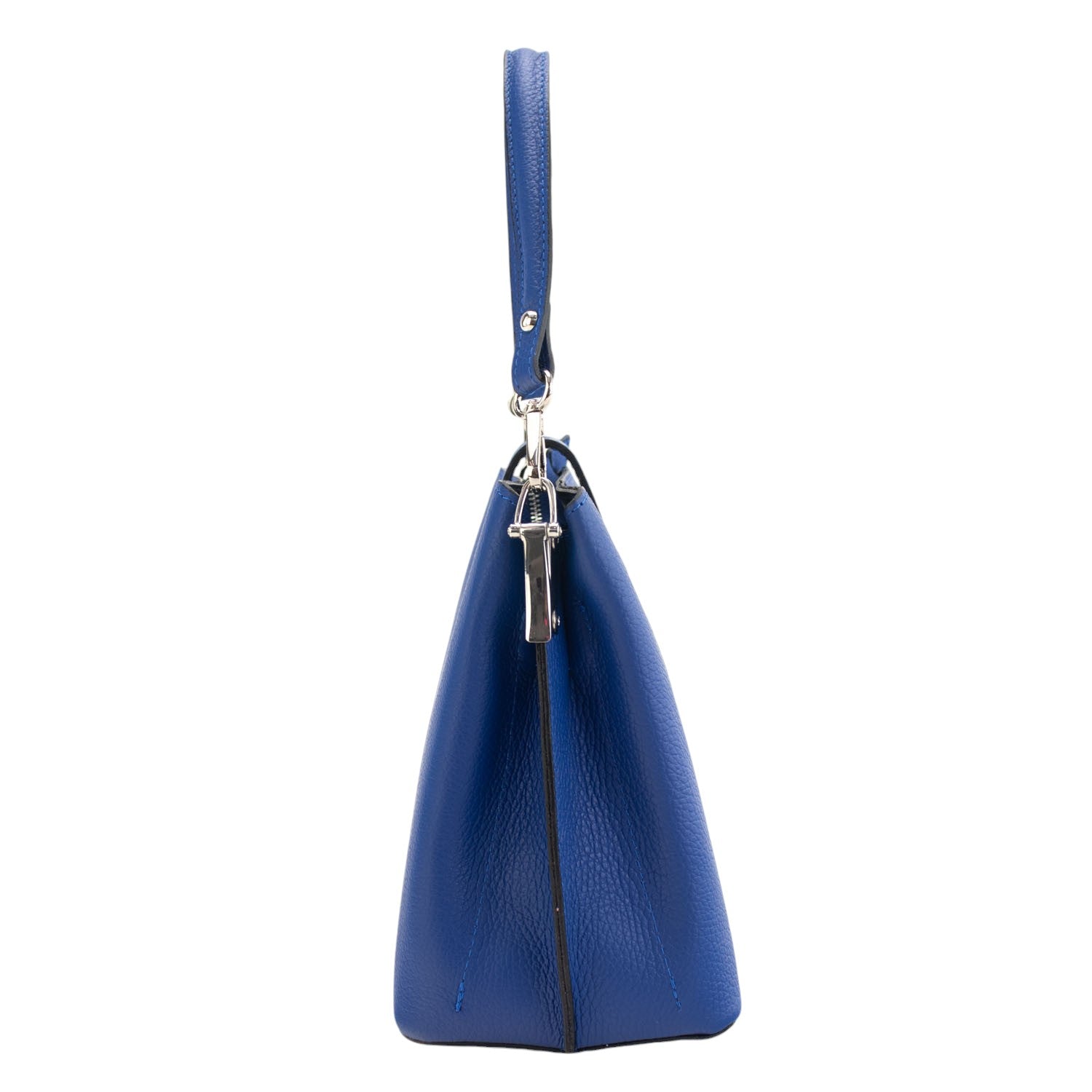 Bolso de Piel Pregato Eterea Azul - KimondoShop