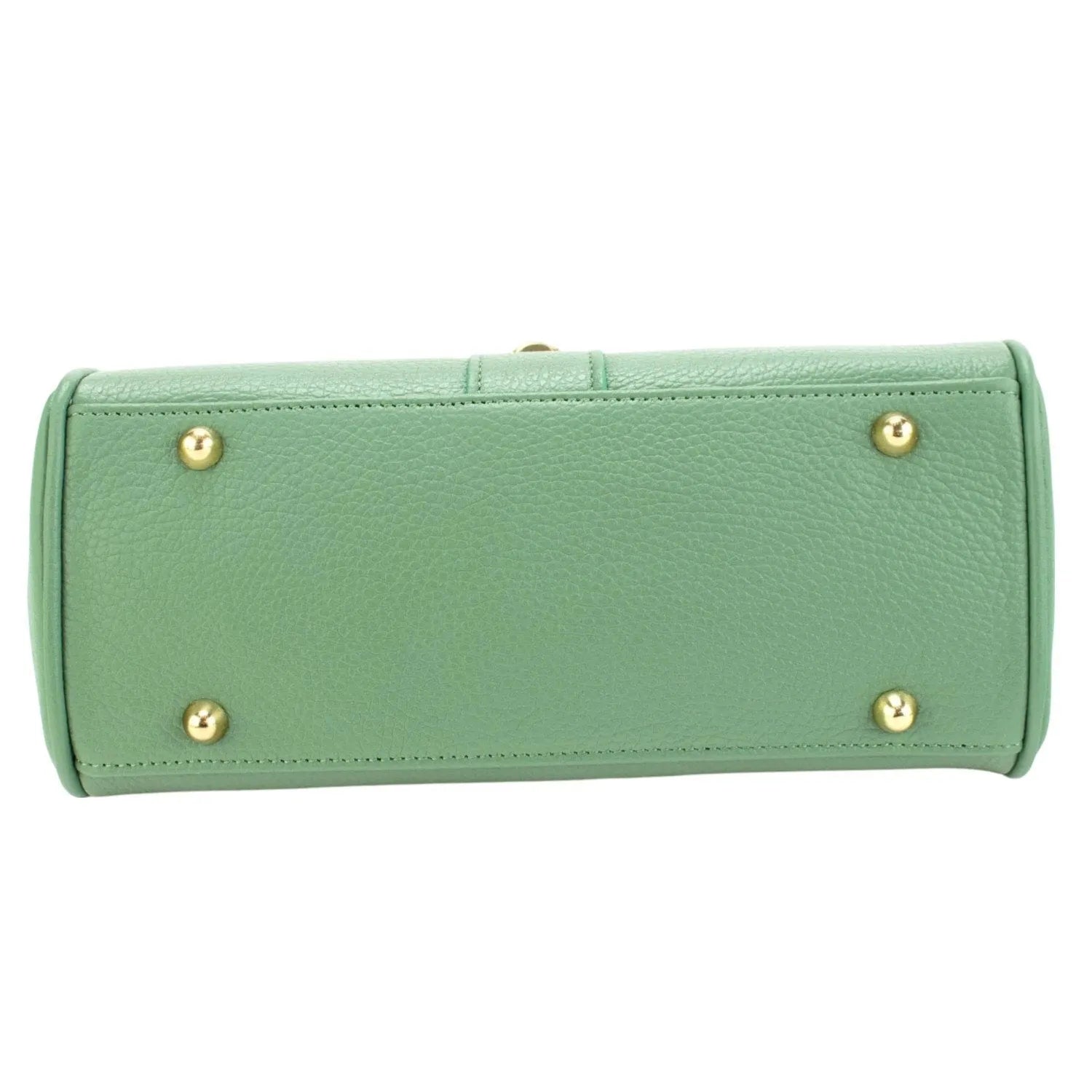 Bolso de Piel Pregato Idillio Verde Aguamarina - KimondoShop