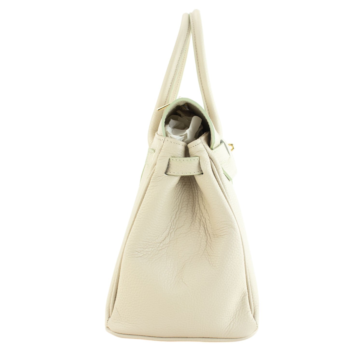 Bolso de Piel Pregato Juliette Beige - KimondoShop