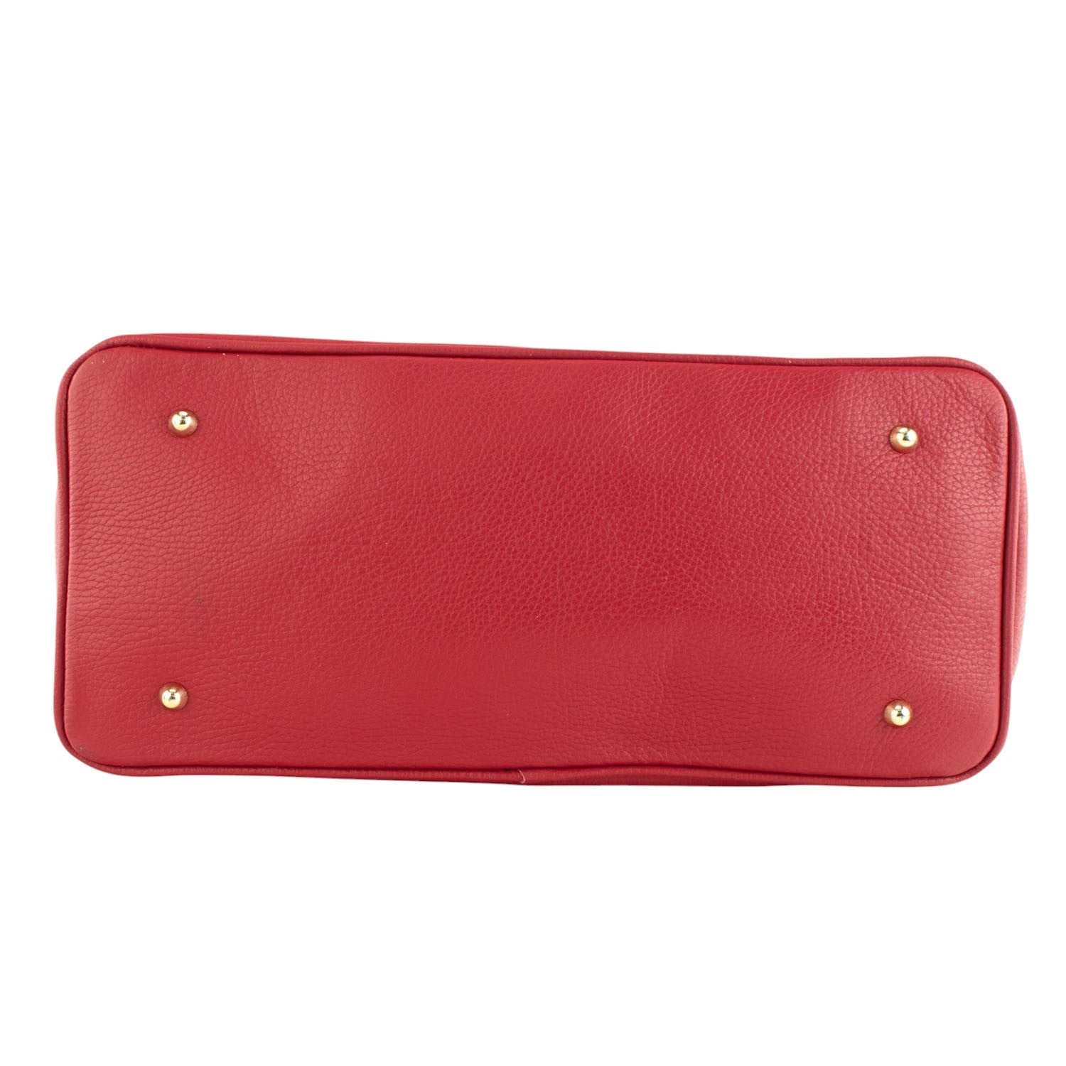 Bolso de Piel Pregato Juliette Rojo - KimondoShop