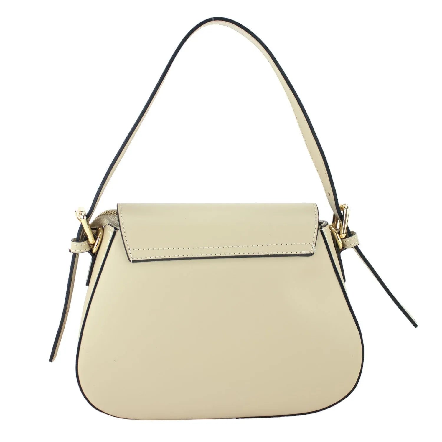 Bolso de Piel Pregato Sigma Beige - KimondoShop