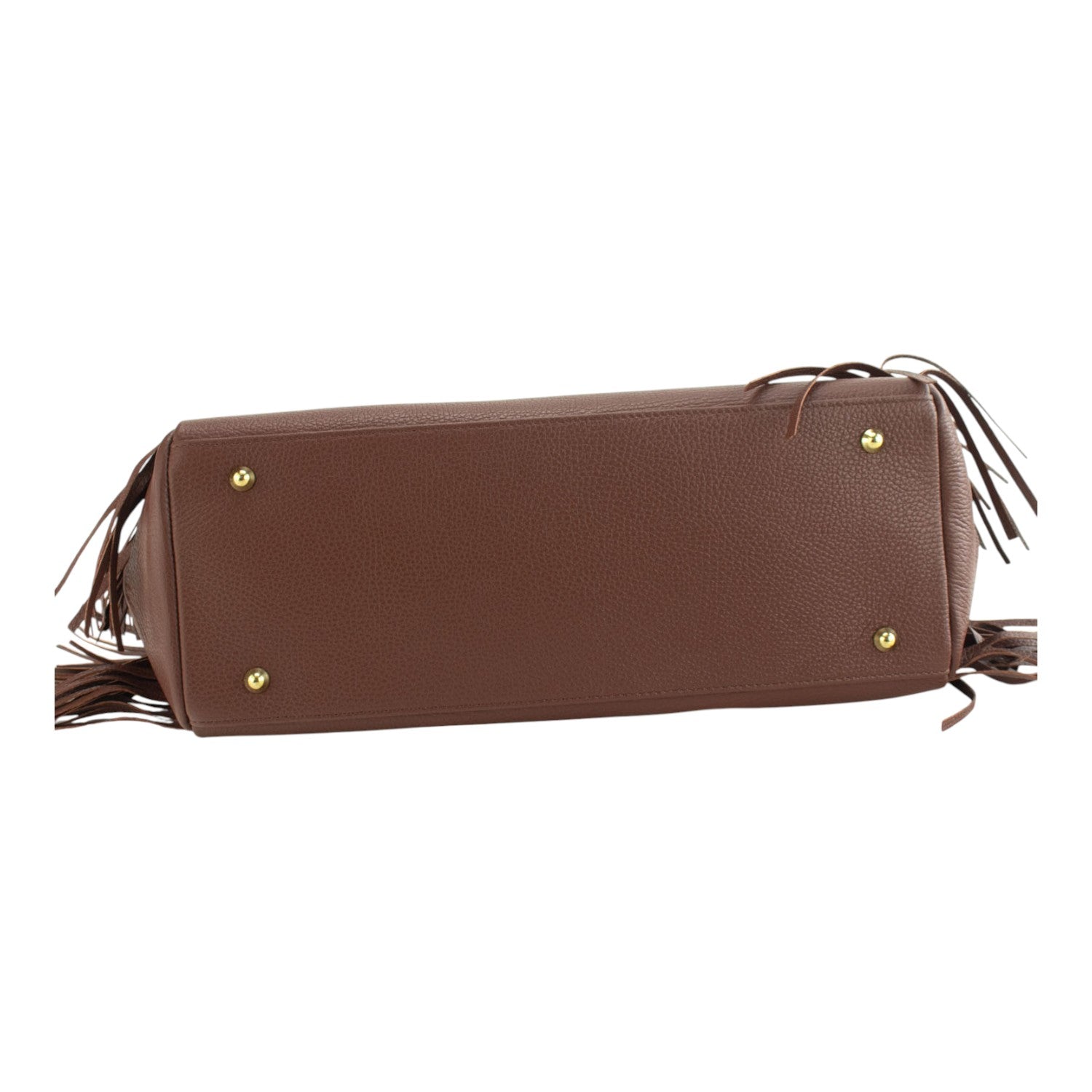 Bolso en piel Pregato Aurora Caramelo - KimondoShop