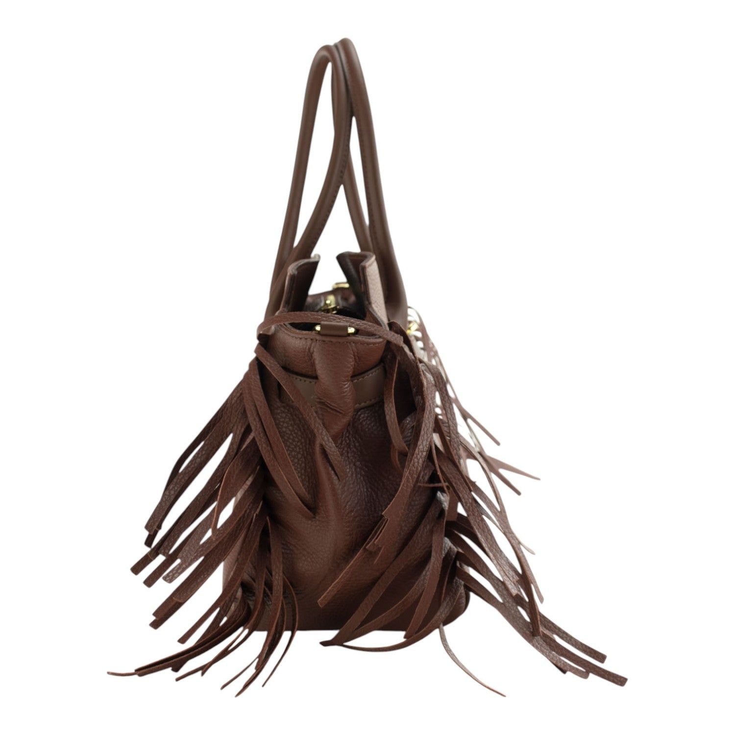 Bolso en piel Pregato Aurora Caramelo - KimondoShop