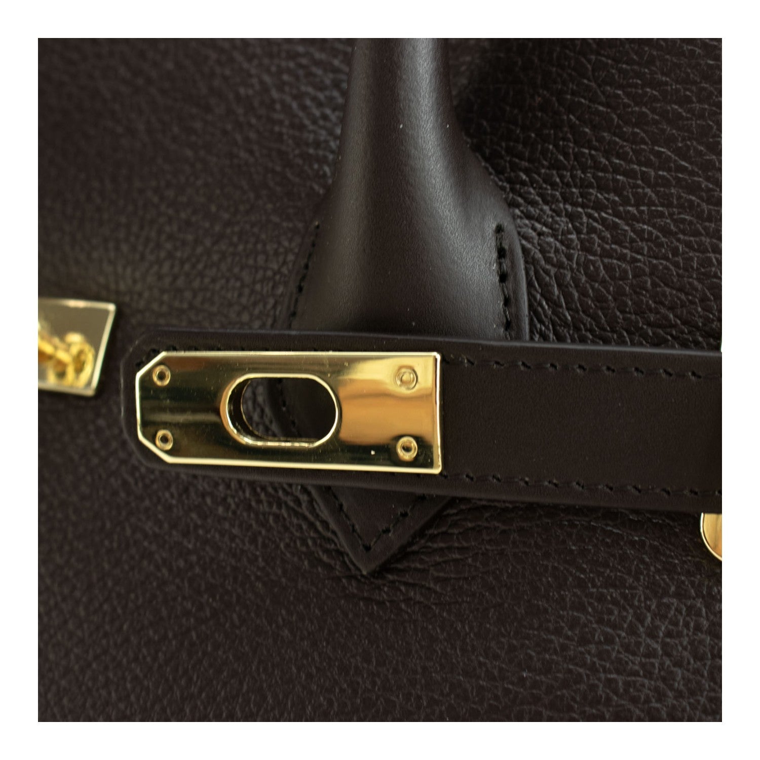 Bolso en piel Pregato Aurora Chocolate - KimondoShop