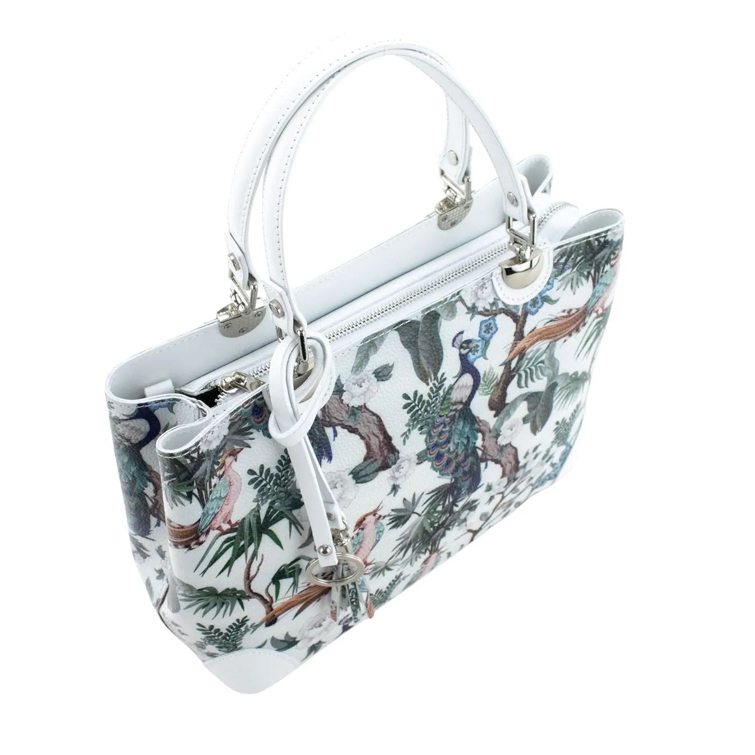 Bolso en piel Pregato Eleganza Majestic Bird - KimondoShop