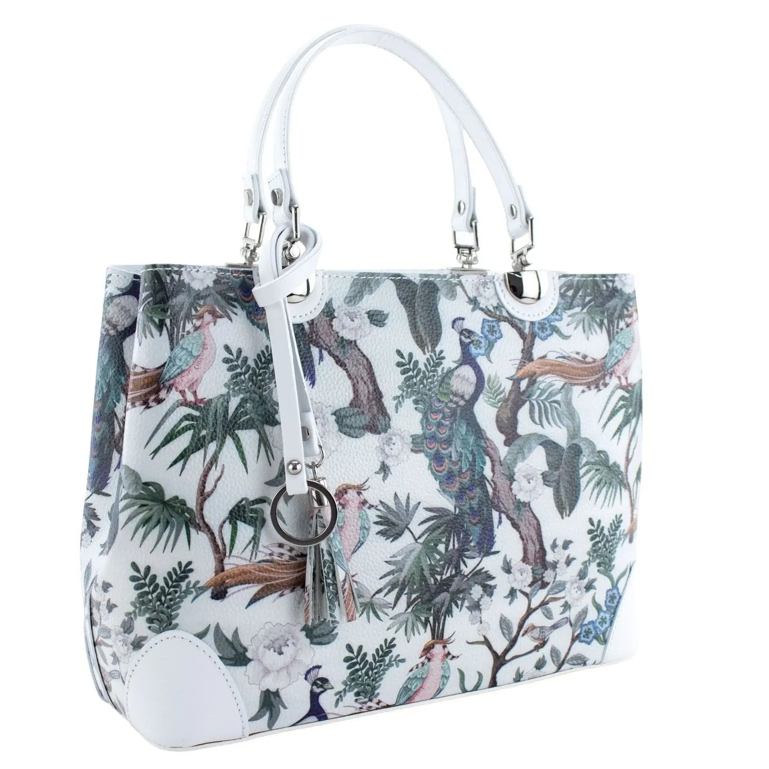 Bolso en piel Pregato Eleganza Majestic Bird - KimondoShop