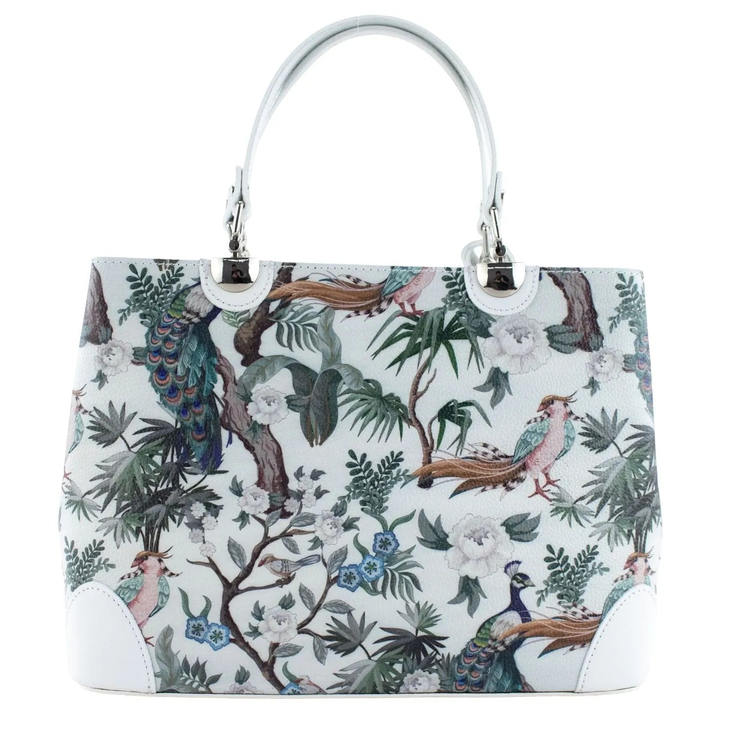 Bolso en piel Pregato Eleganza Majestic Bird - KimondoShop