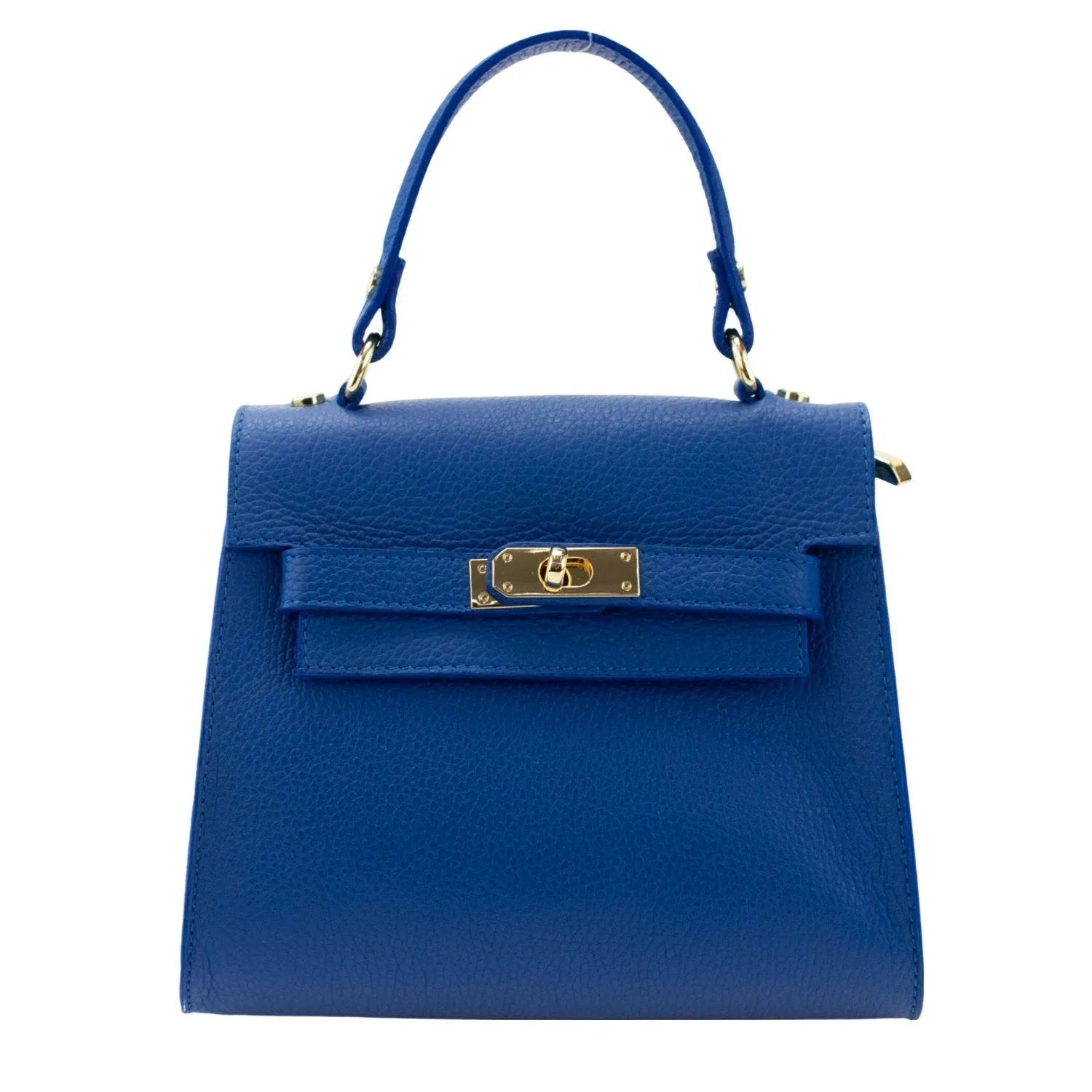 Bolso en Piel Pregato Latenza Azul eléctrico - KimondoShop