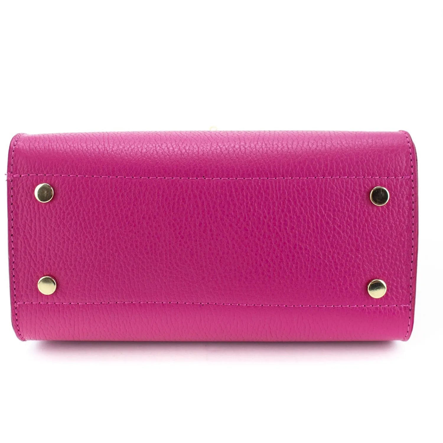 Bolso en Piel Pregato Latenza Fucsia - KimondoShop