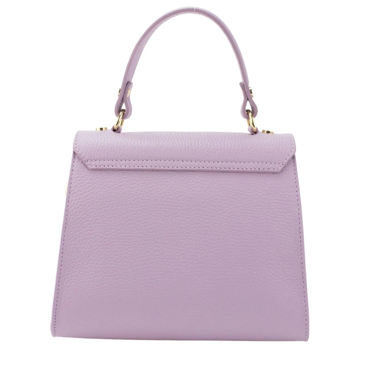 Bolso en Piel Pregato Latenza Malva - KimondoShop