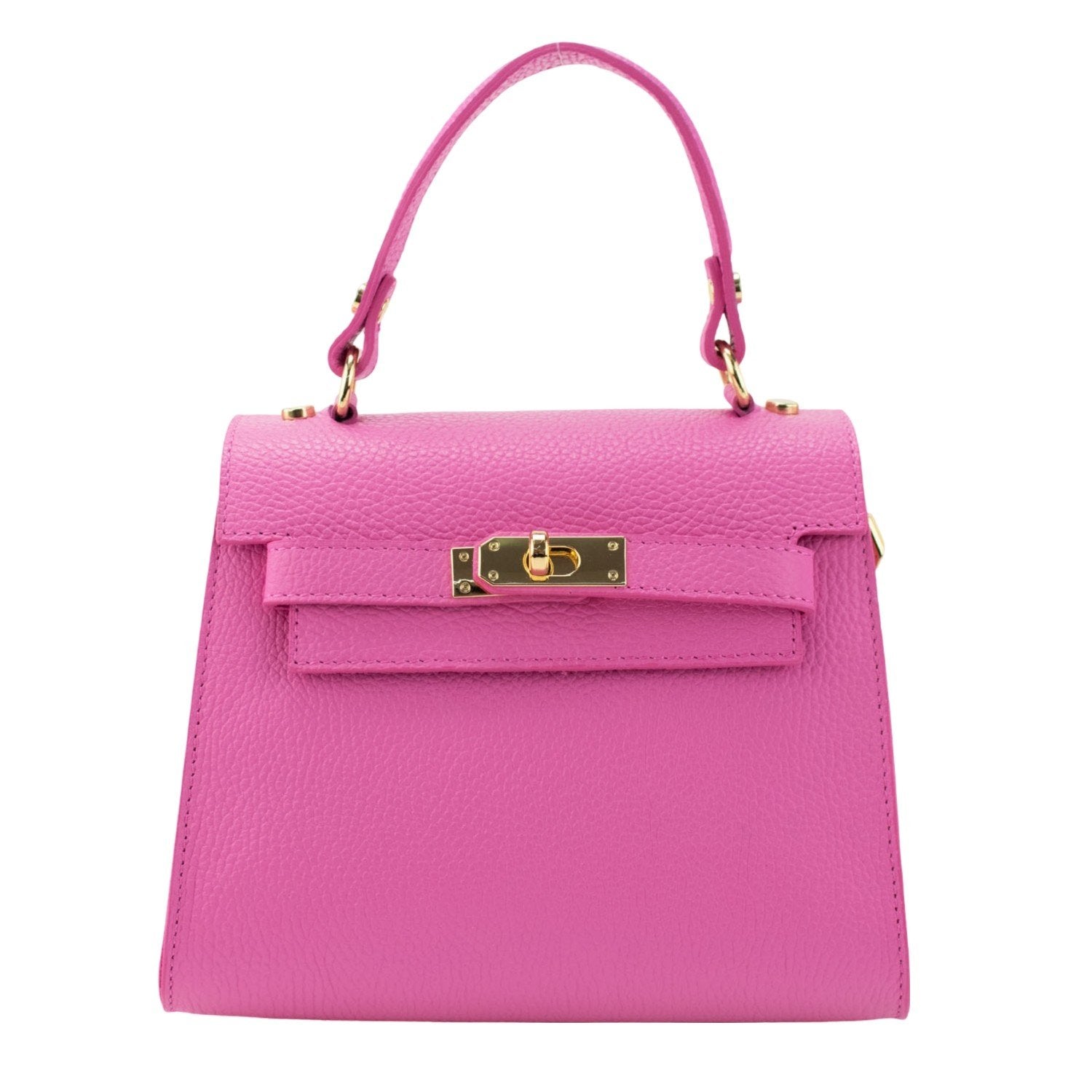 Bolso en Piel Pregato Latenza Rosa - KimondoShop