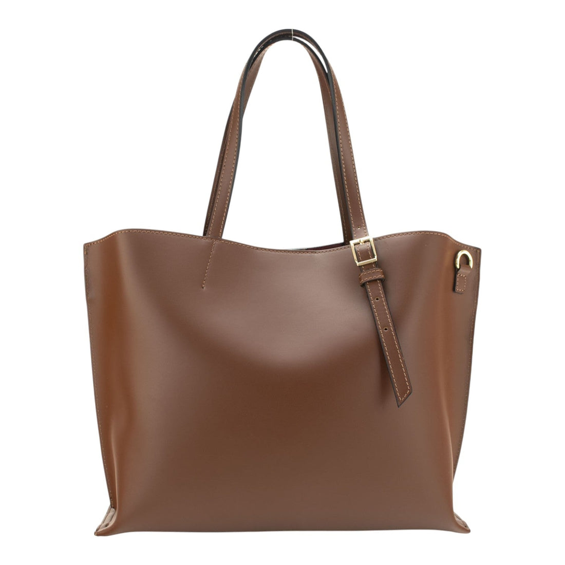 Bolso en Piel Pregato Toscana Camel - KimondoShop
