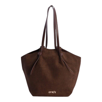 Bolso hombro Amichi Seda Marrón - KimondoShop