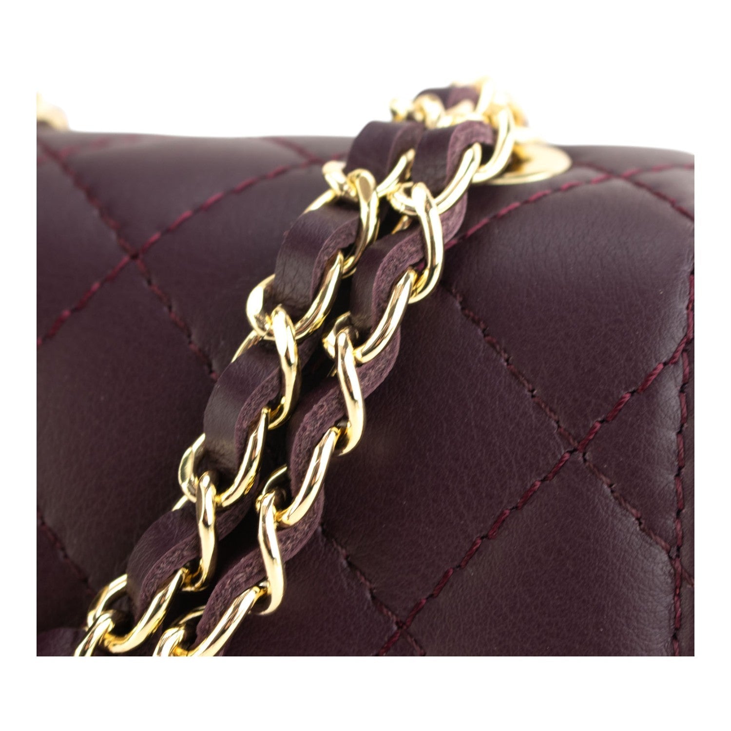 Bolso Piel Pregato Classy Burdeos oscuro - KimondoShop