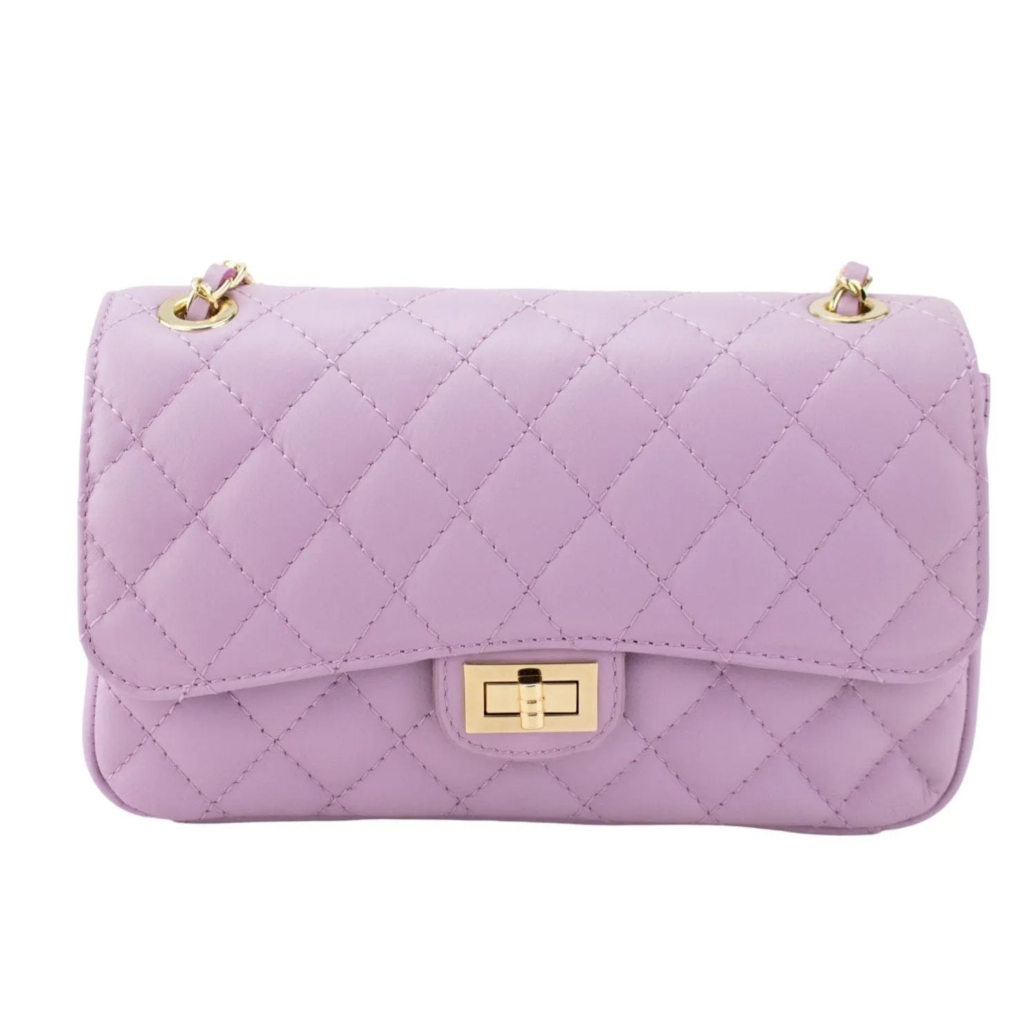 Bolso Piel Pregato Classy Malva - KimondoShop