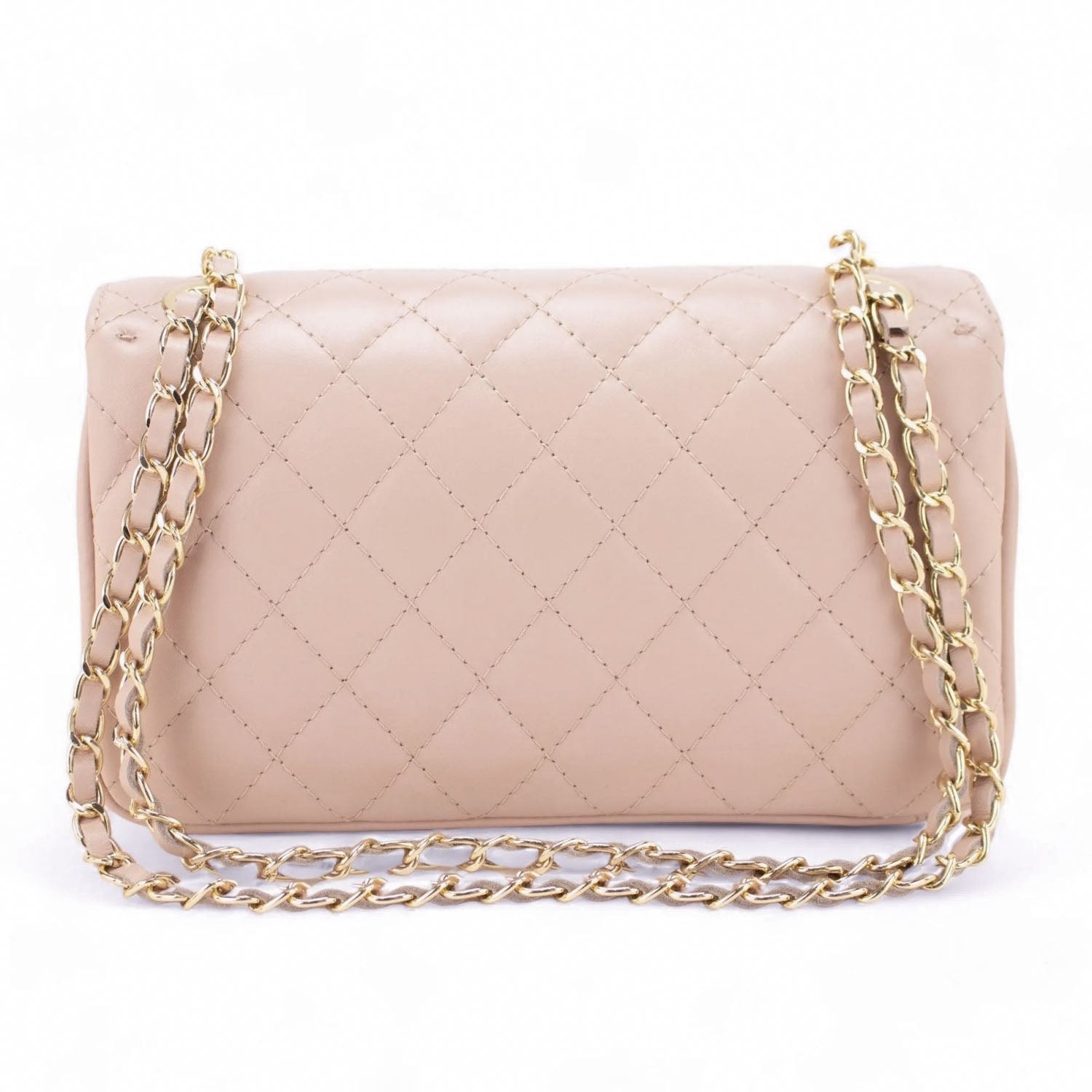 Bolso Piel Pregato Classy Nude - KimondoShop