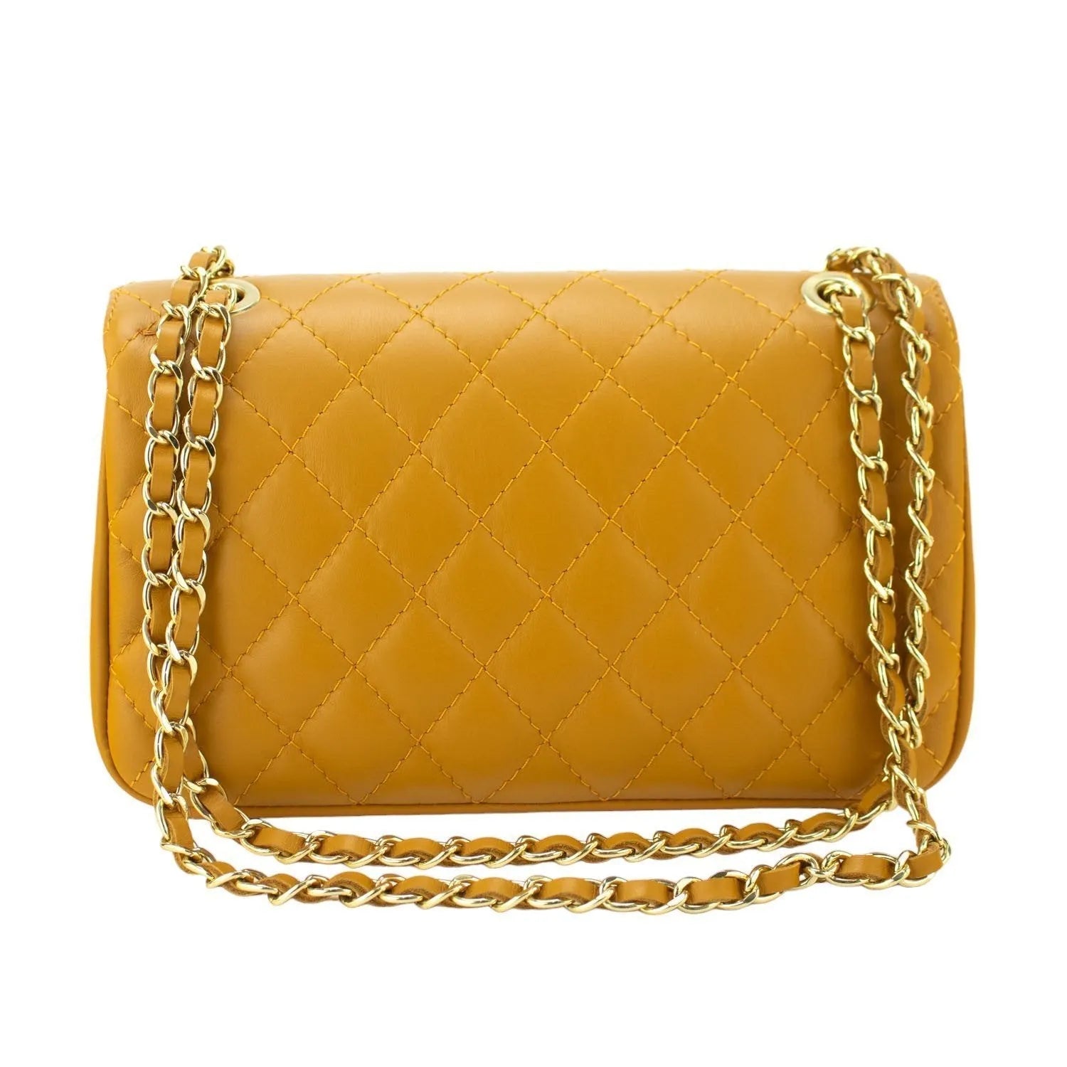 Bolso Piel Pregato Classy Ocre - KimondoShop