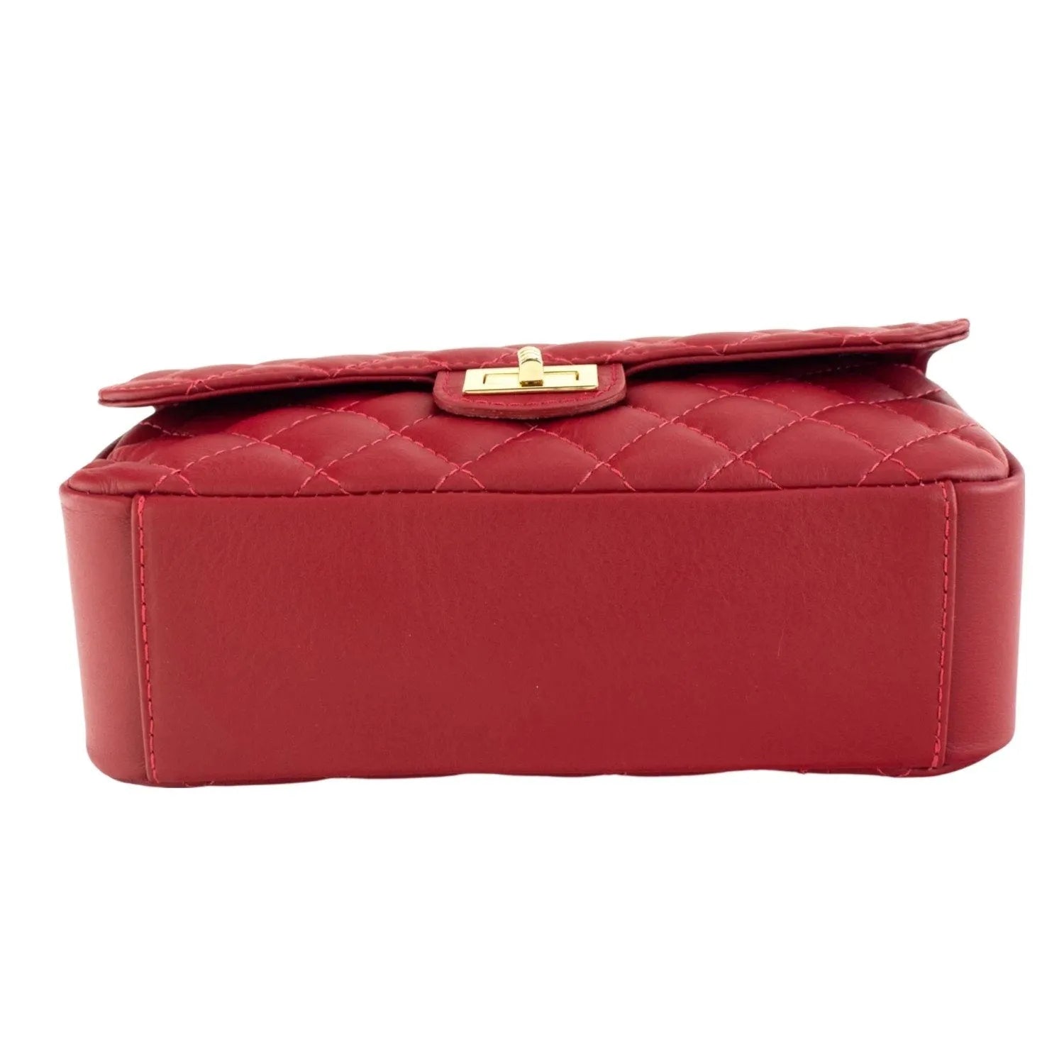 Bolso Piel Pregato Classy Rojo - KimondoShop