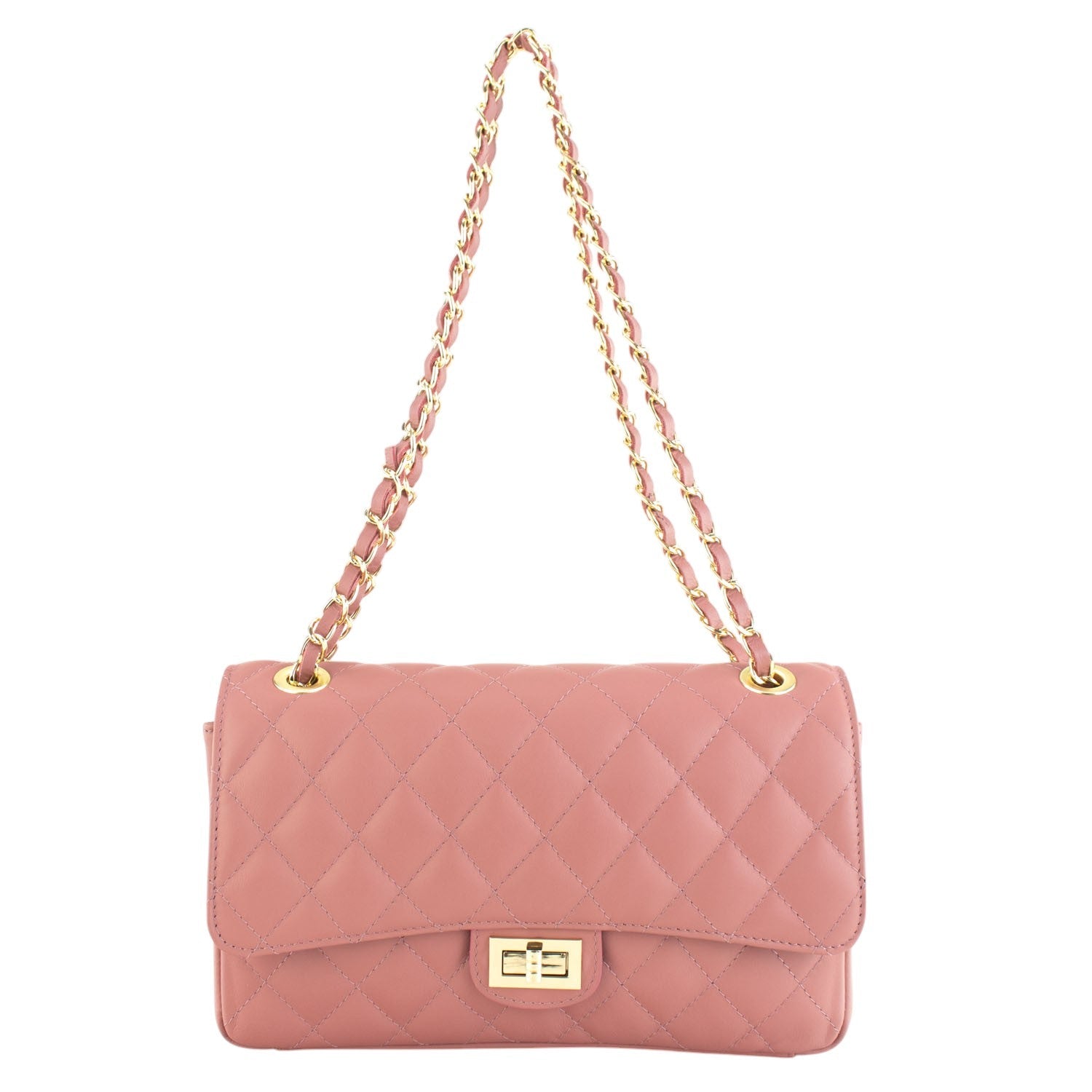 Bolso Piel Pregato Classy Rosa polvo - KimondoShop