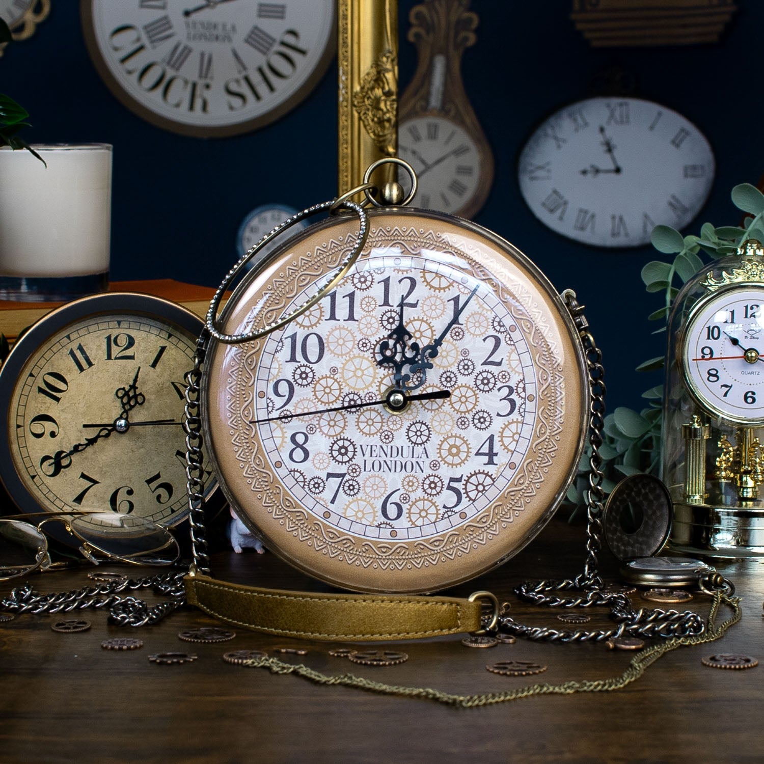 Bolso Pocket Watch Vendula Tick Tock Clock Shop - KimondoShop