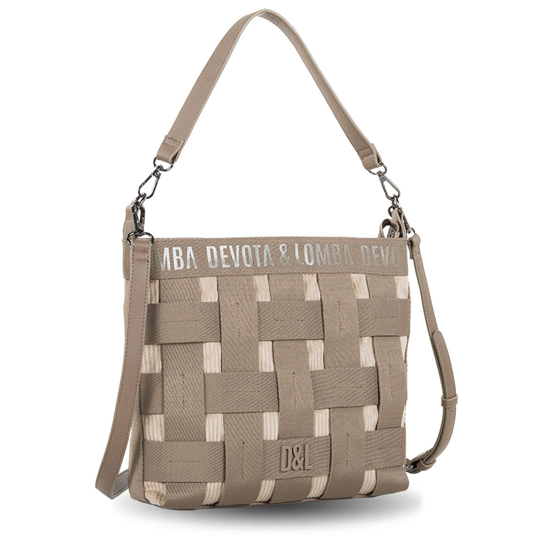 Bolso Shopper Devota & Lomba Cross Taupe - KimondoShop