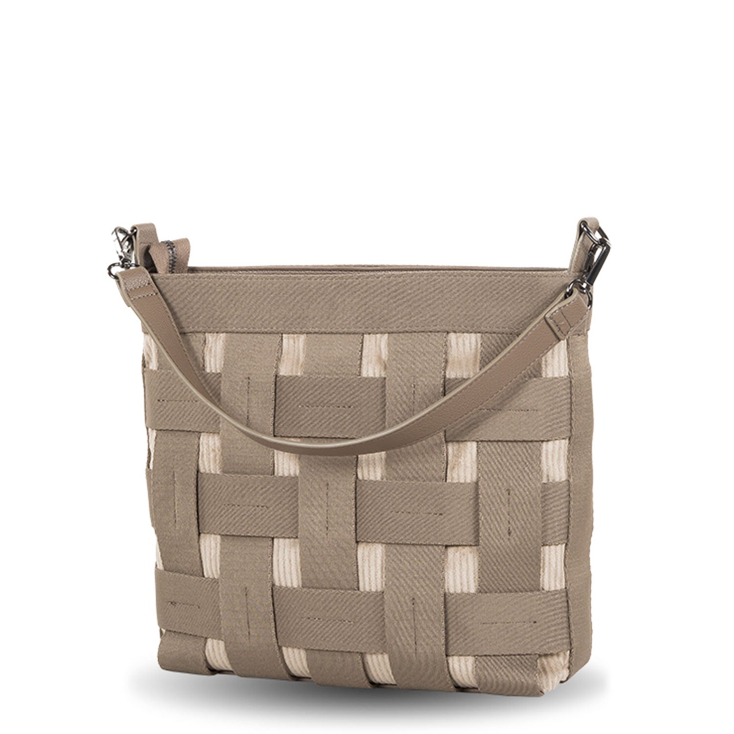 Bolso Shopper Devota & Lomba Cross Taupe - KimondoShop