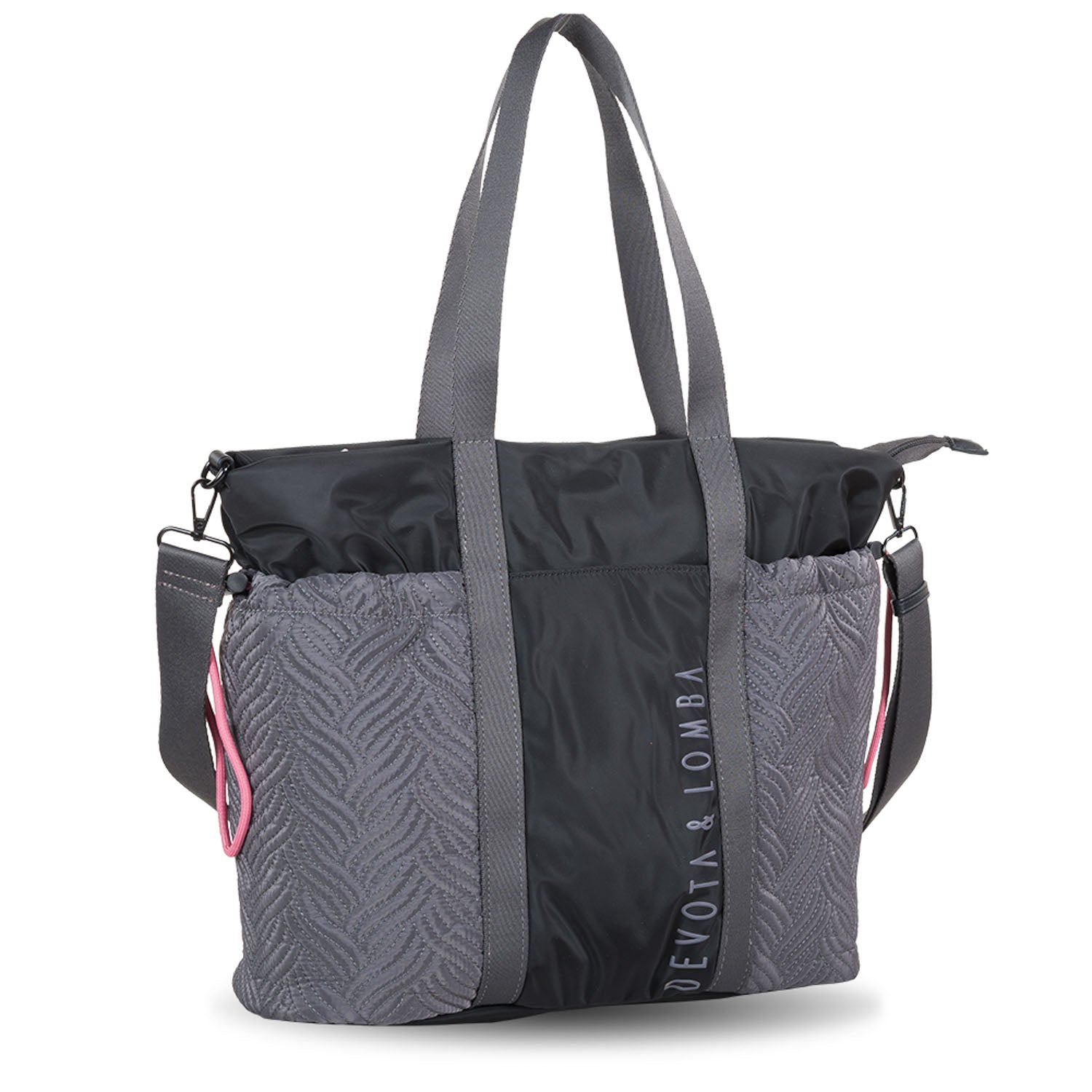 Bolso Shopper Devota Lomba Field Negro - KimondoShop