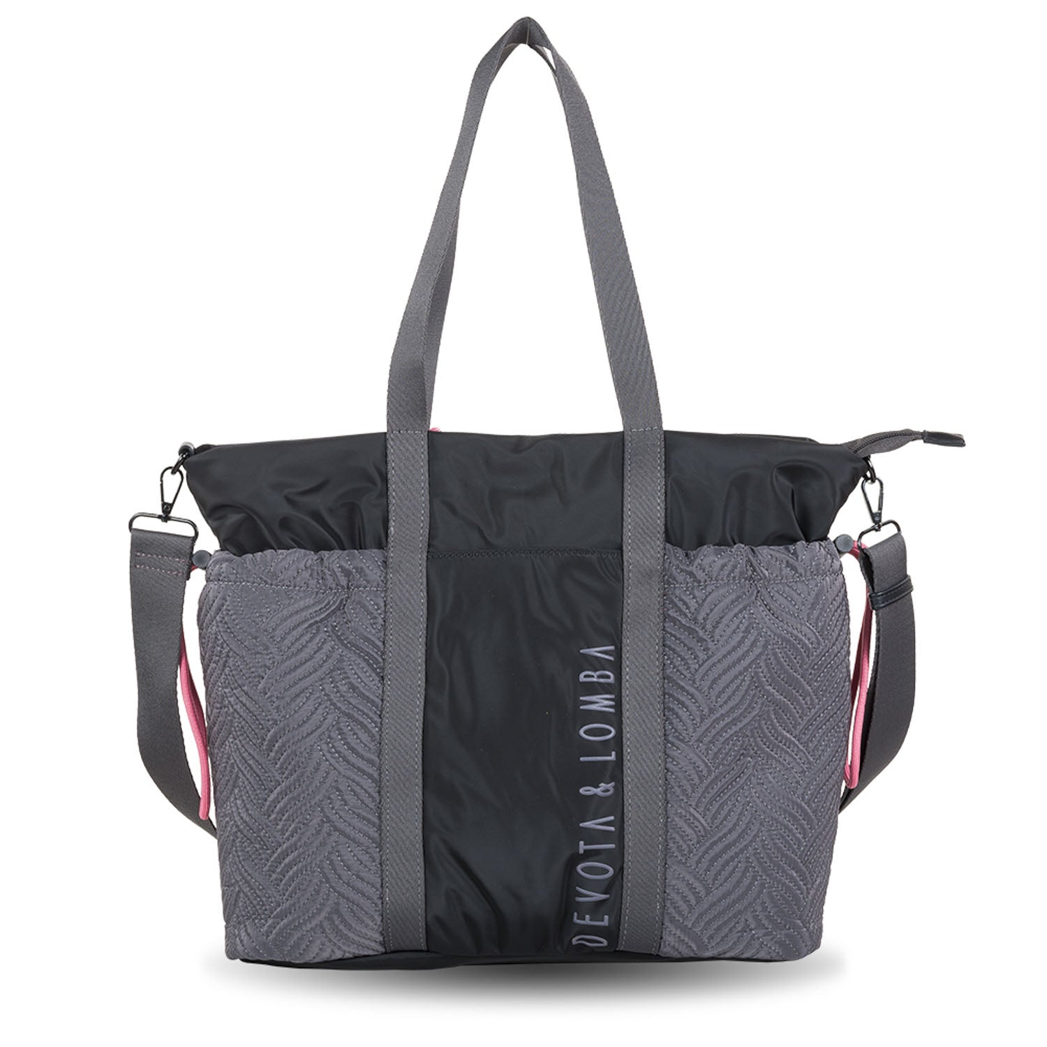 Bolso Shopper Devota Lomba Field Negro - KimondoShop