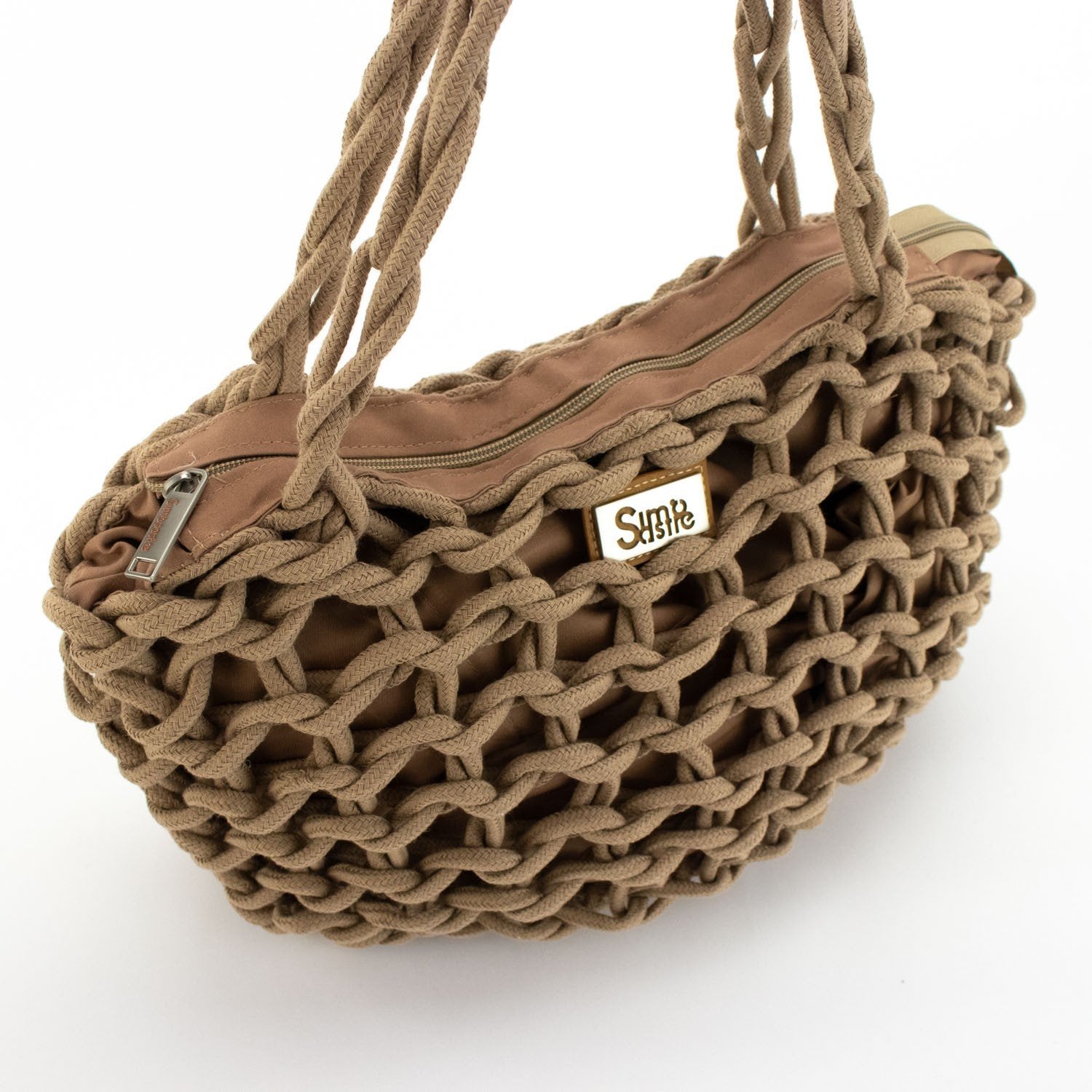 Bolso shopper en cuerda trenzada Simosastre Lucille - KimondoShop